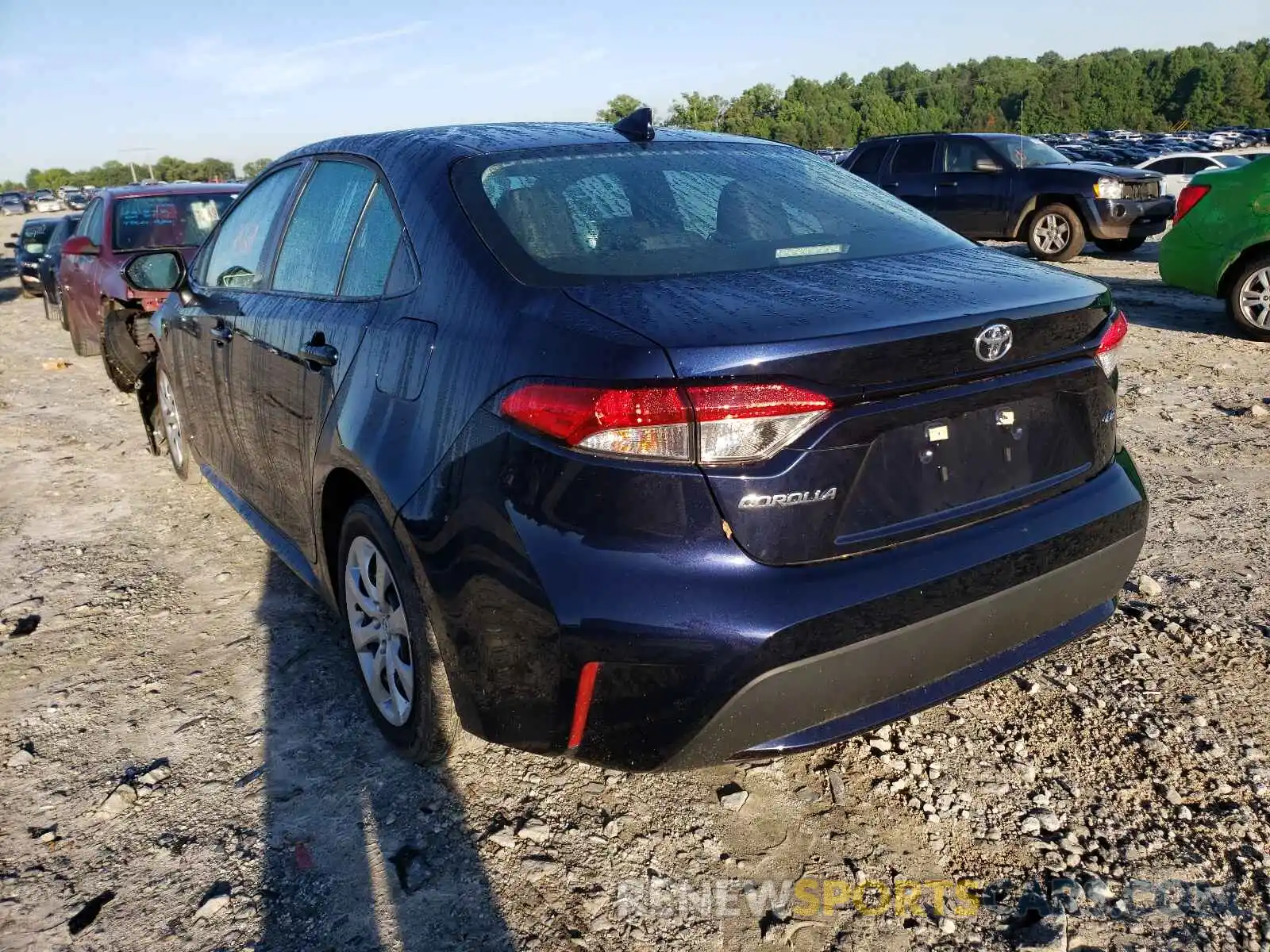 3 Photograph of a damaged car 5YFEPRAE5LP128244 TOYOTA COROLLA 2020