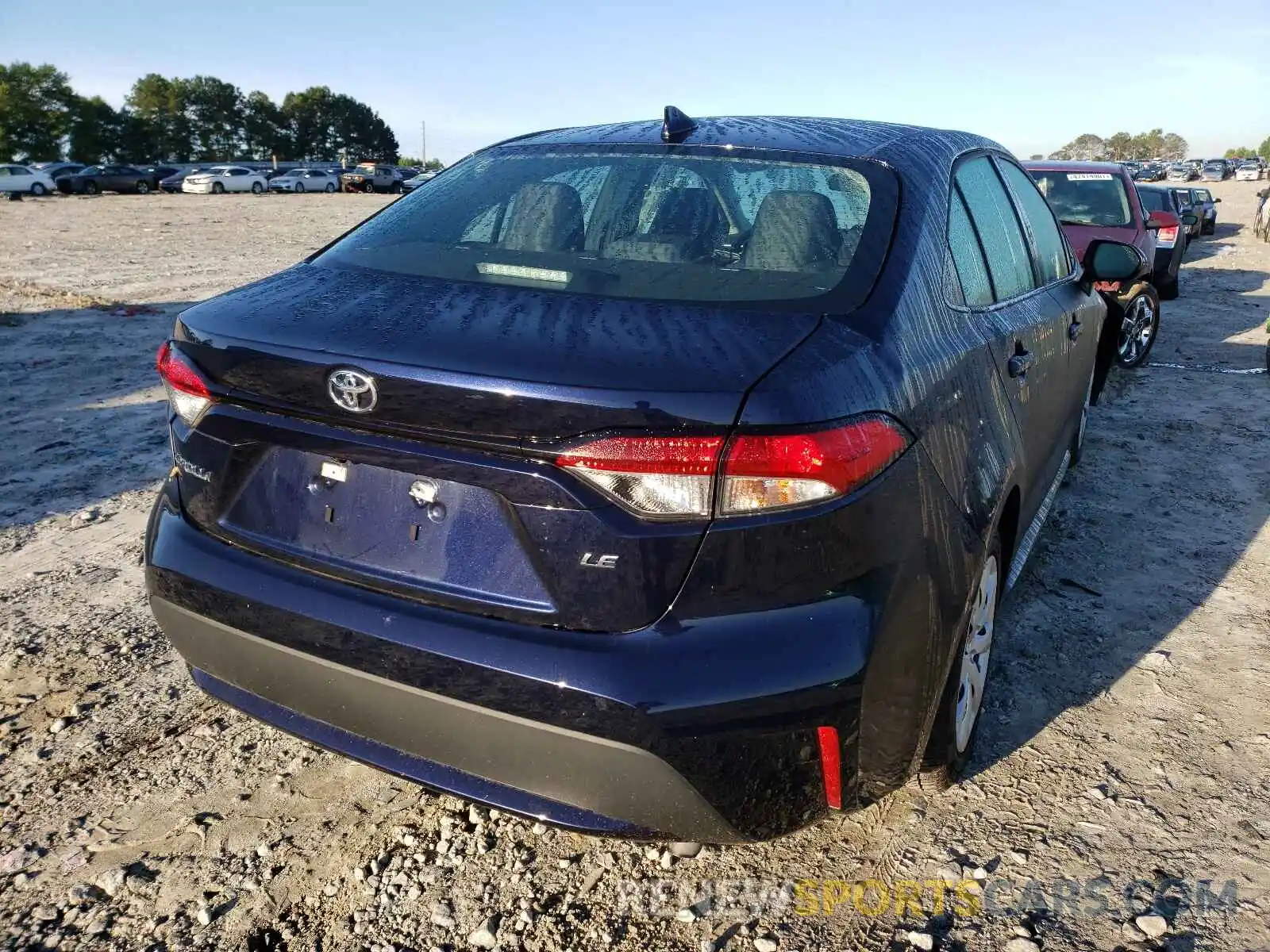 4 Photograph of a damaged car 5YFEPRAE5LP128244 TOYOTA COROLLA 2020