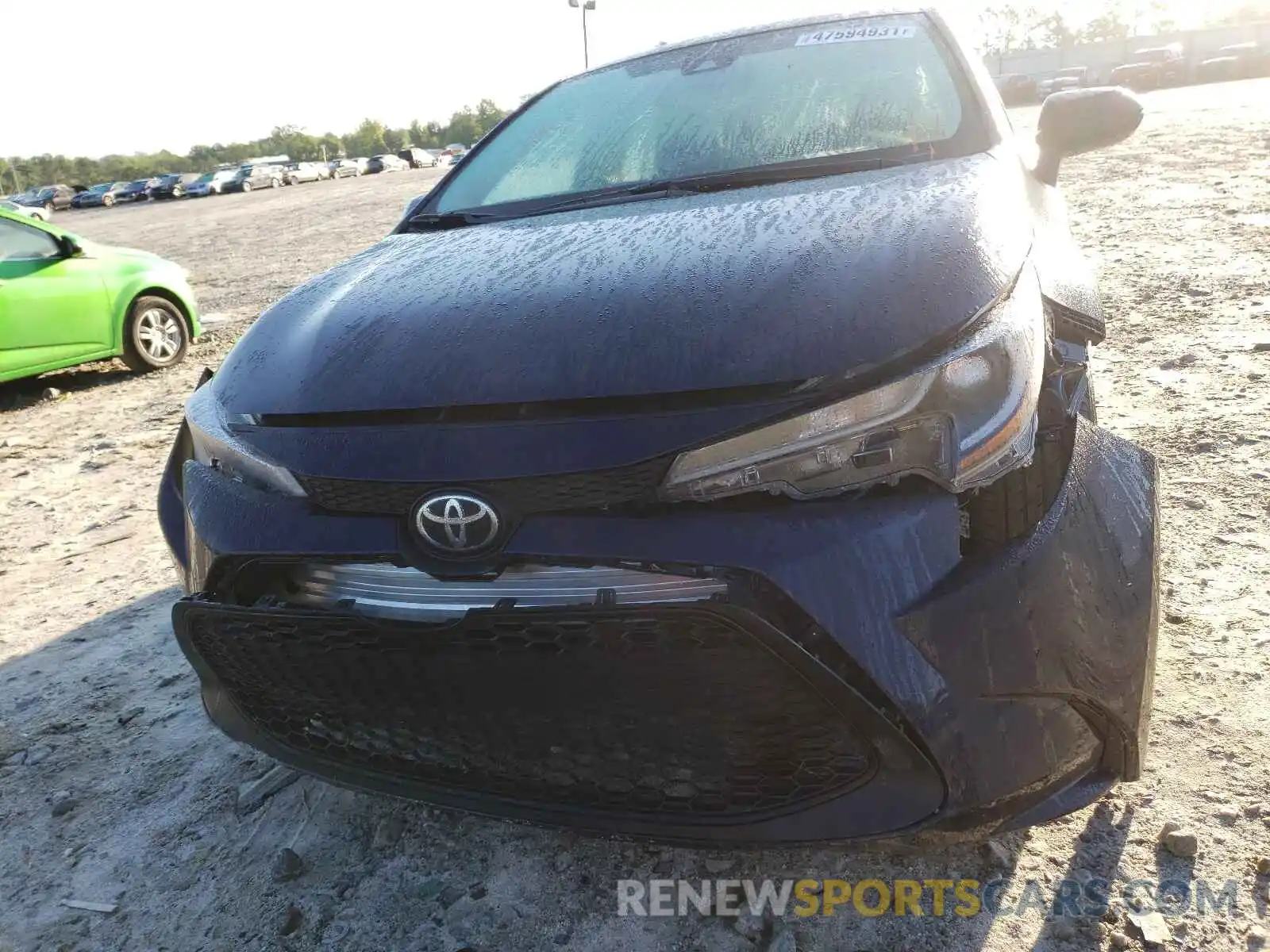 9 Photograph of a damaged car 5YFEPRAE5LP128244 TOYOTA COROLLA 2020