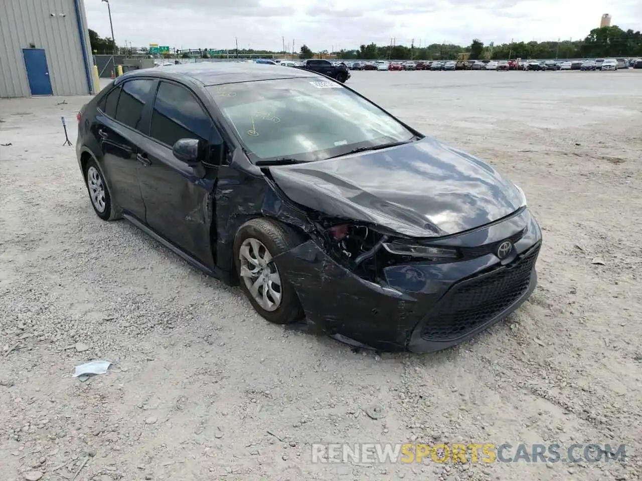 1 Photograph of a damaged car 5YFEPRAE5LP128549 TOYOTA COROLLA 2020