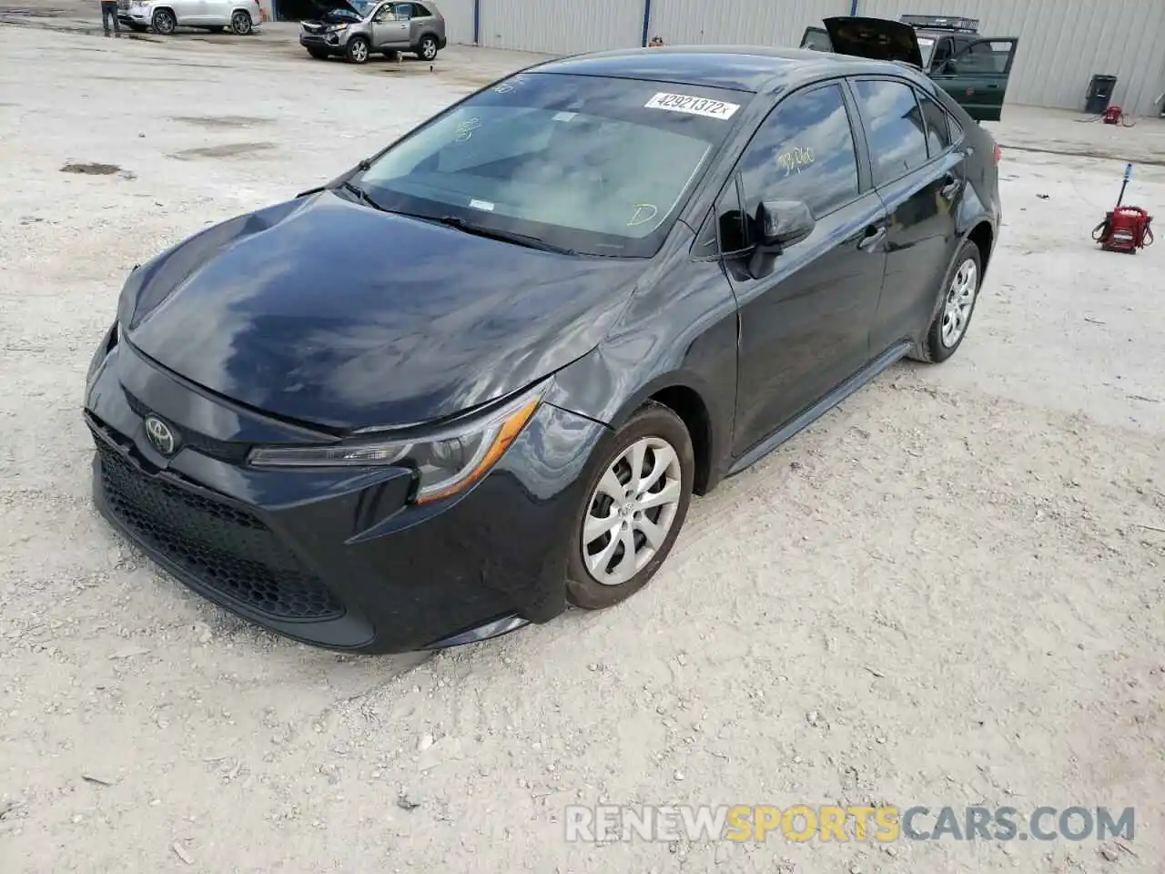 2 Photograph of a damaged car 5YFEPRAE5LP128549 TOYOTA COROLLA 2020