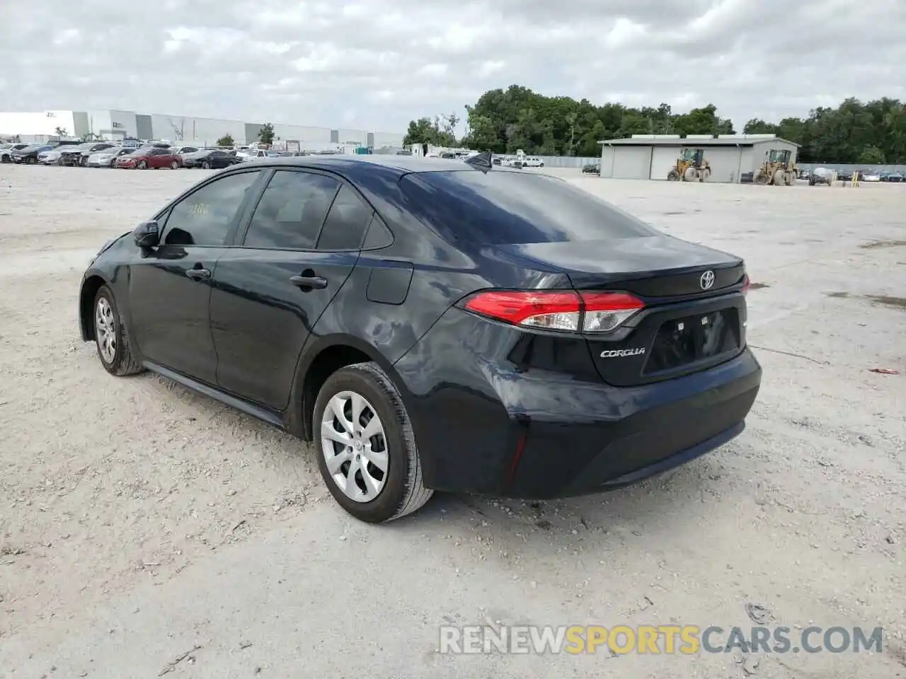 3 Photograph of a damaged car 5YFEPRAE5LP128549 TOYOTA COROLLA 2020