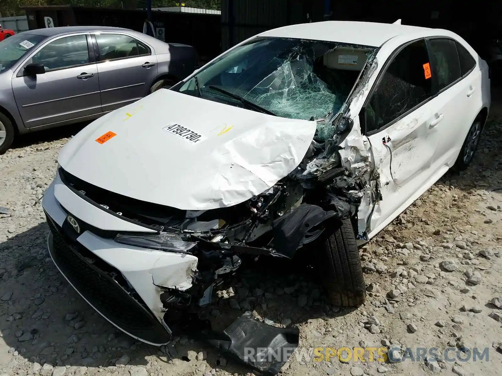 9 Photograph of a damaged car 5YFEPRAE5LP130141 TOYOTA COROLLA 2020