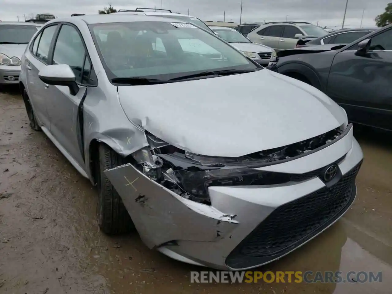 1 Photograph of a damaged car 5YFEPRAE5LP134142 TOYOTA COROLLA 2020