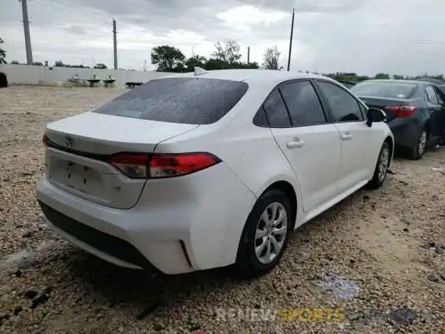 4 Photograph of a damaged car 5YFEPRAE5LP134402 TOYOTA COROLLA 2020