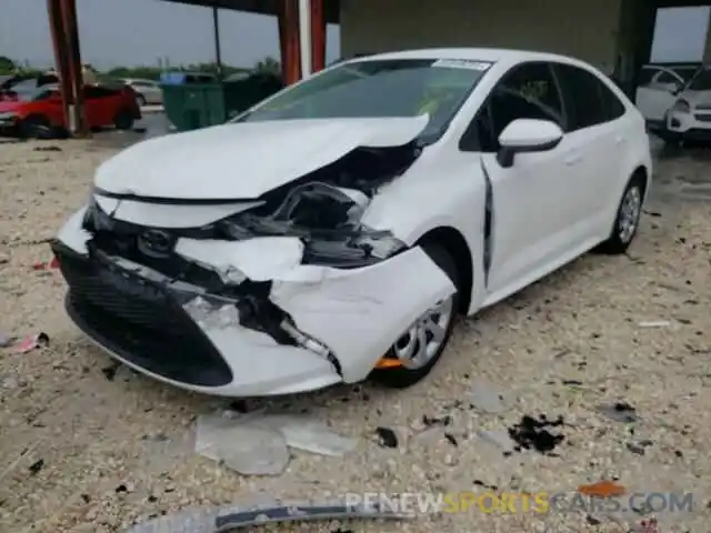 9 Photograph of a damaged car 5YFEPRAE5LP134402 TOYOTA COROLLA 2020