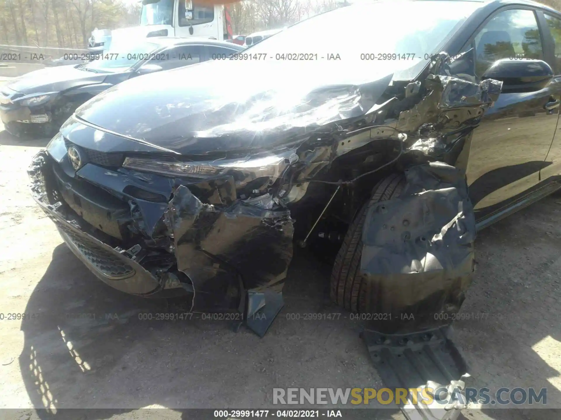 6 Фотография поврежденного автомобиля 5YFEPRAE5LP134612 TOYOTA COROLLA 2020