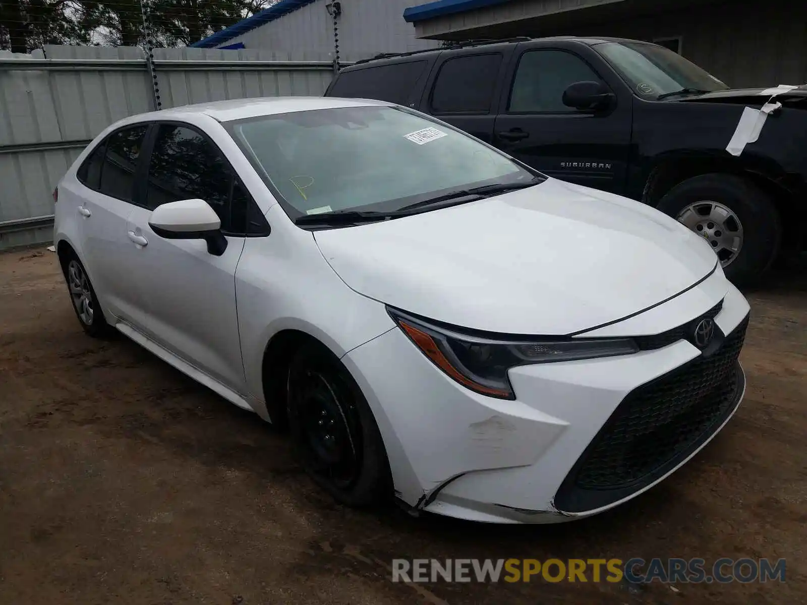 1 Photograph of a damaged car 5YFEPRAE5LP140426 TOYOTA COROLLA 2020