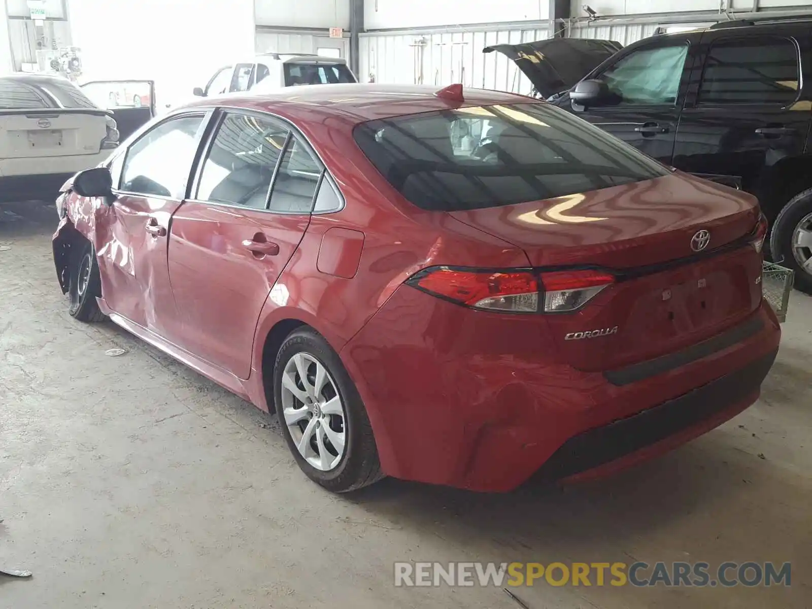 3 Photograph of a damaged car 5YFEPRAE5LP141088 TOYOTA COROLLA 2020