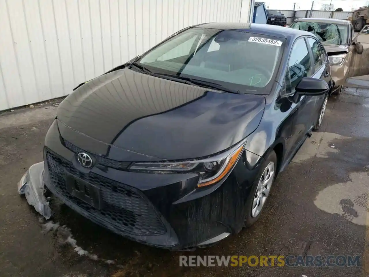 2 Photograph of a damaged car 5YFEPRAE5LP142886 TOYOTA COROLLA 2020