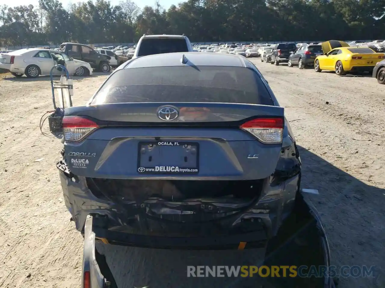 9 Photograph of a damaged car 5YFEPRAE5LP146159 TOYOTA COROLLA 2020