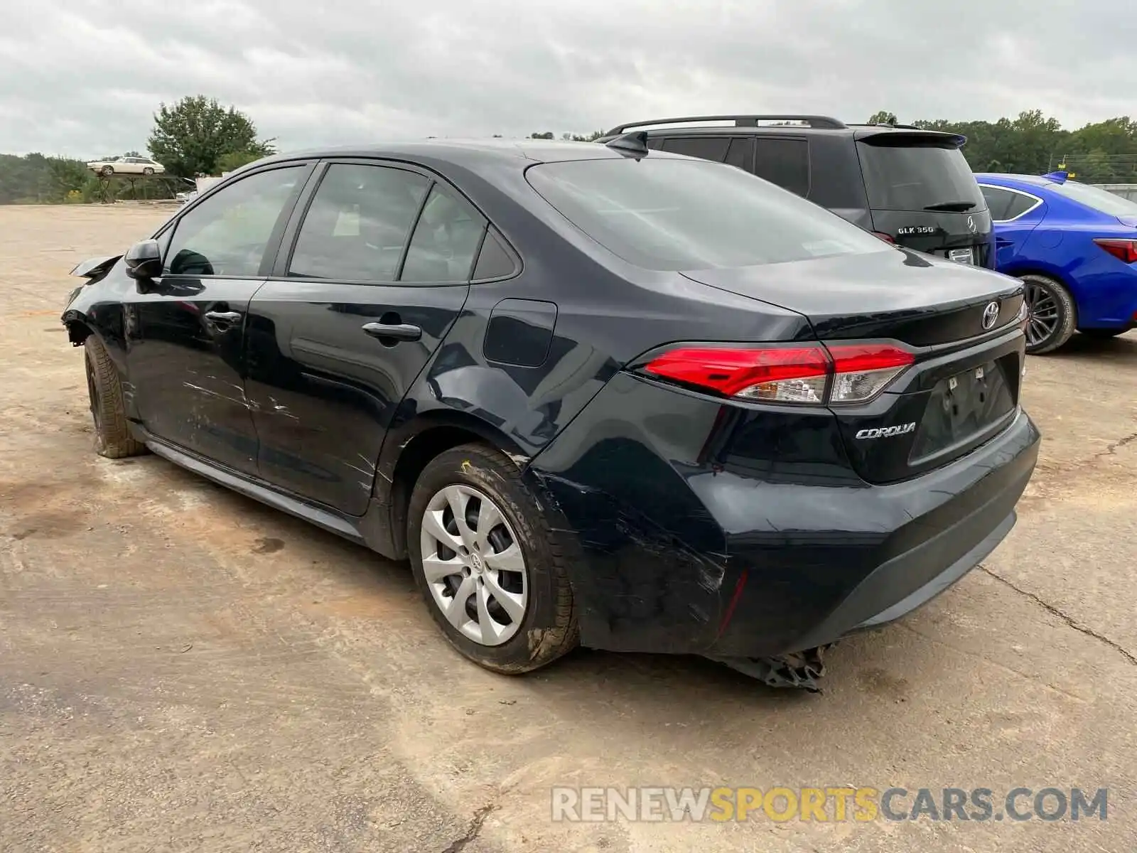 3 Photograph of a damaged car 5YFEPRAE6LP004211 TOYOTA COROLLA 2020