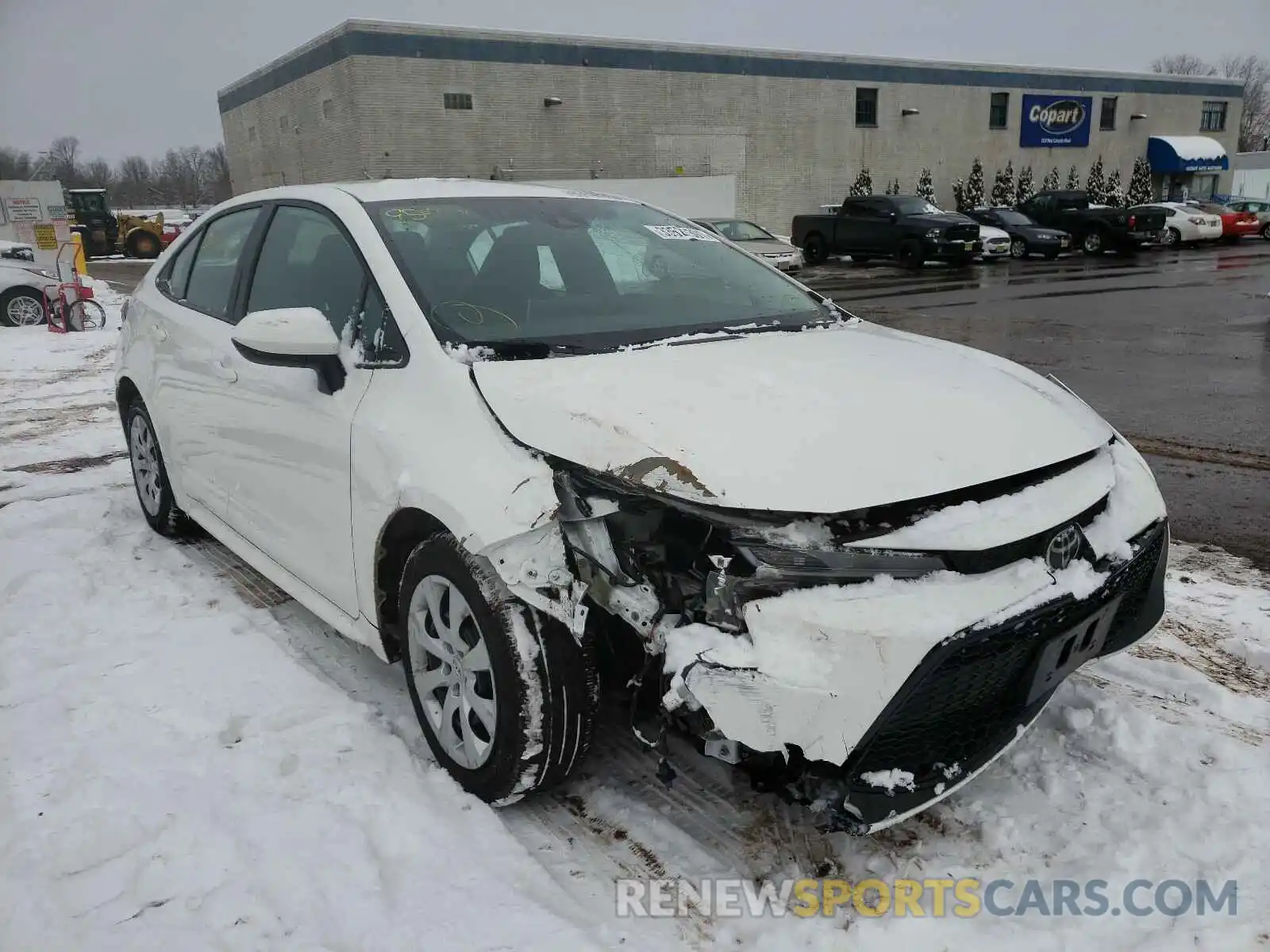 9 Photograph of a damaged car 5YFEPRAE6LP007061 TOYOTA COROLLA 2020