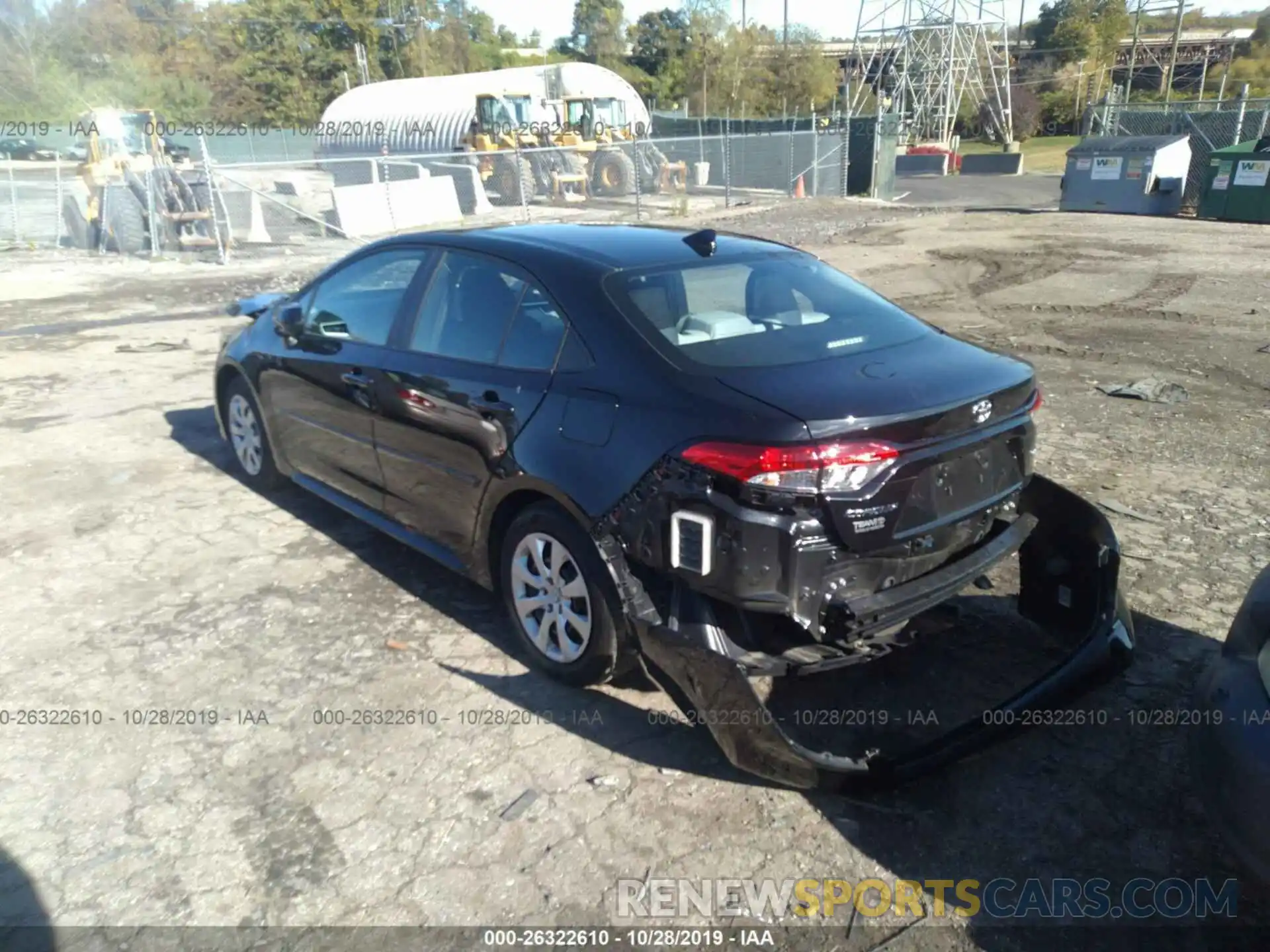 3 Photograph of a damaged car 5YFEPRAE6LP011319 TOYOTA COROLLA 2020