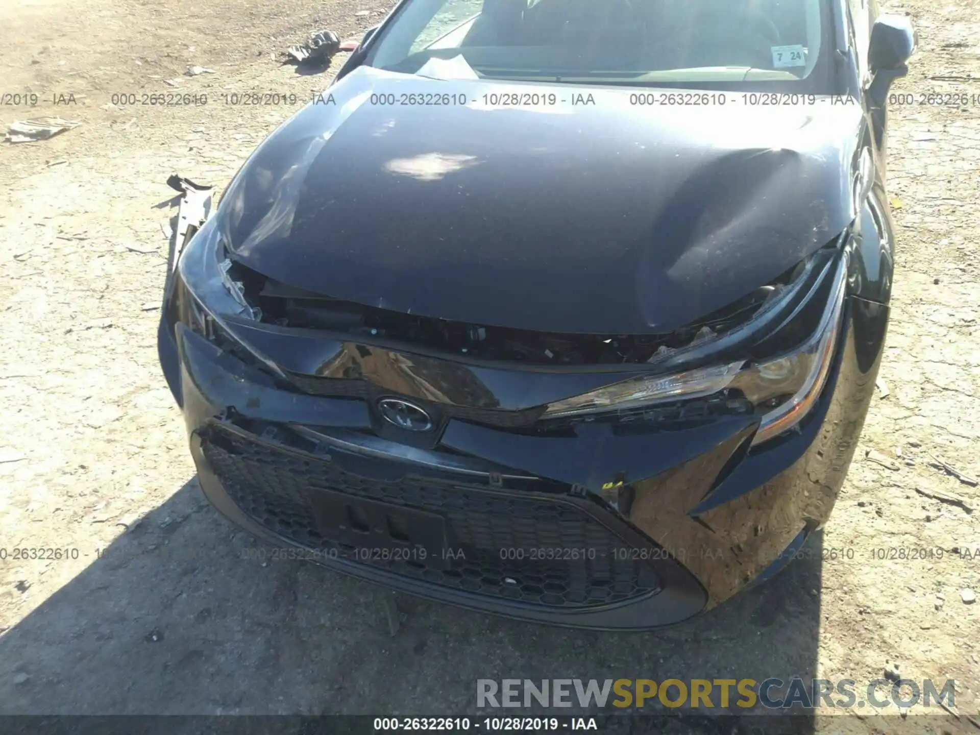 6 Photograph of a damaged car 5YFEPRAE6LP011319 TOYOTA COROLLA 2020