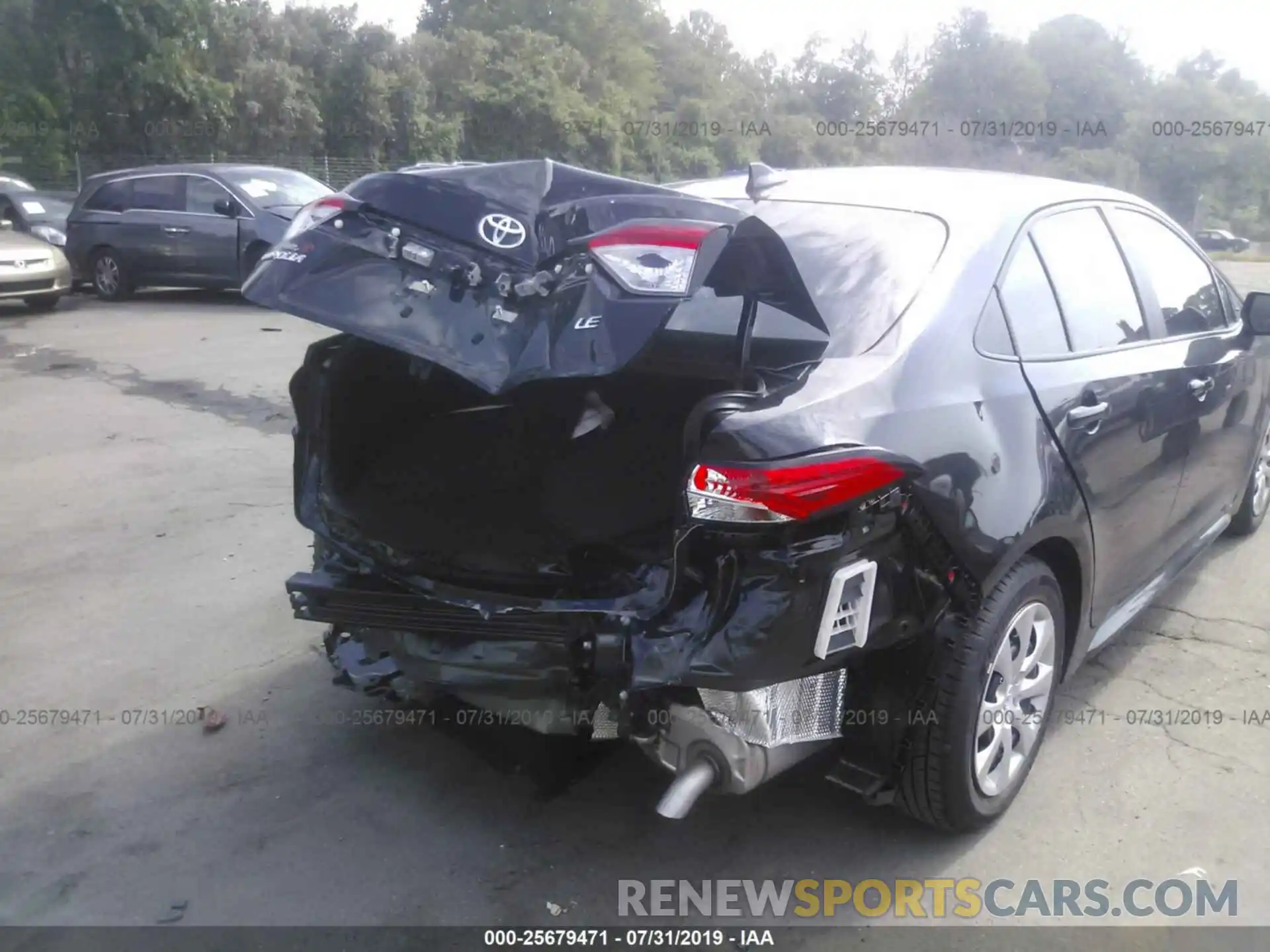 6 Photograph of a damaged car 5YFEPRAE6LP012714 TOYOTA COROLLA 2020