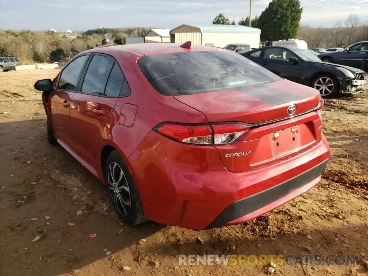 3 Photograph of a damaged car 5YFEPRAE6LP012941 TOYOTA COROLLA 2020