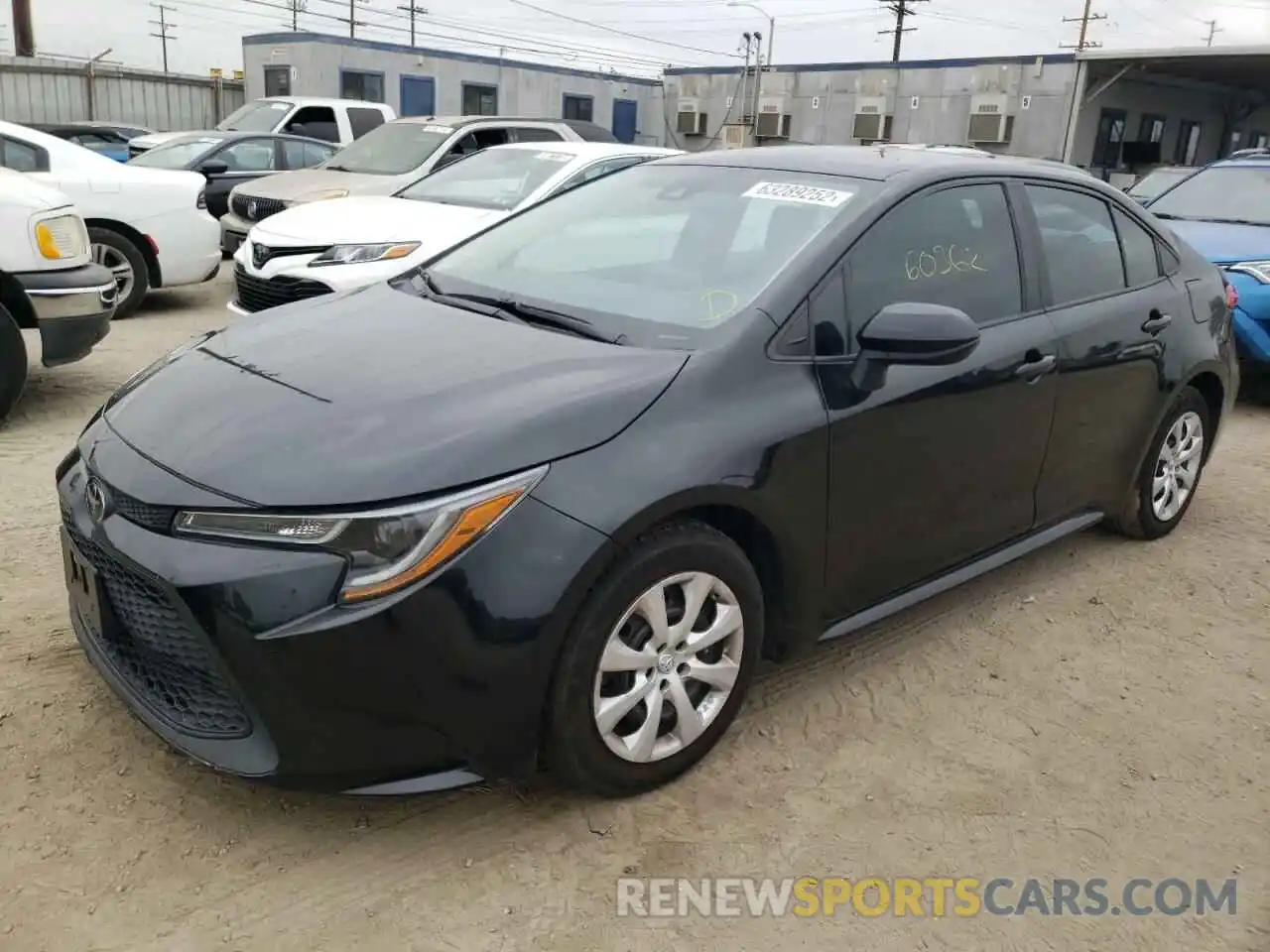 2 Photograph of a damaged car 5YFEPRAE6LP014169 TOYOTA COROLLA 2020