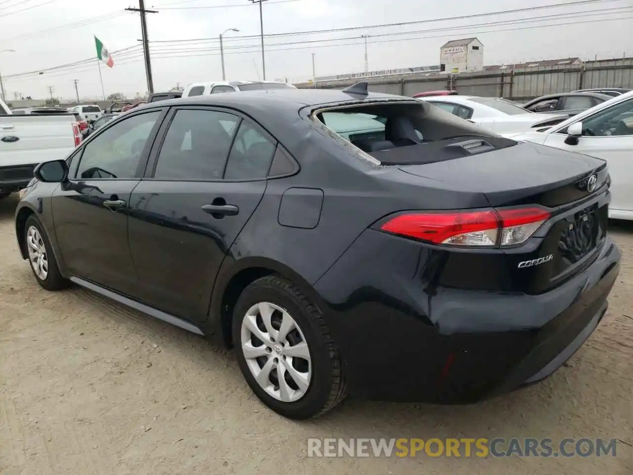 3 Photograph of a damaged car 5YFEPRAE6LP014169 TOYOTA COROLLA 2020