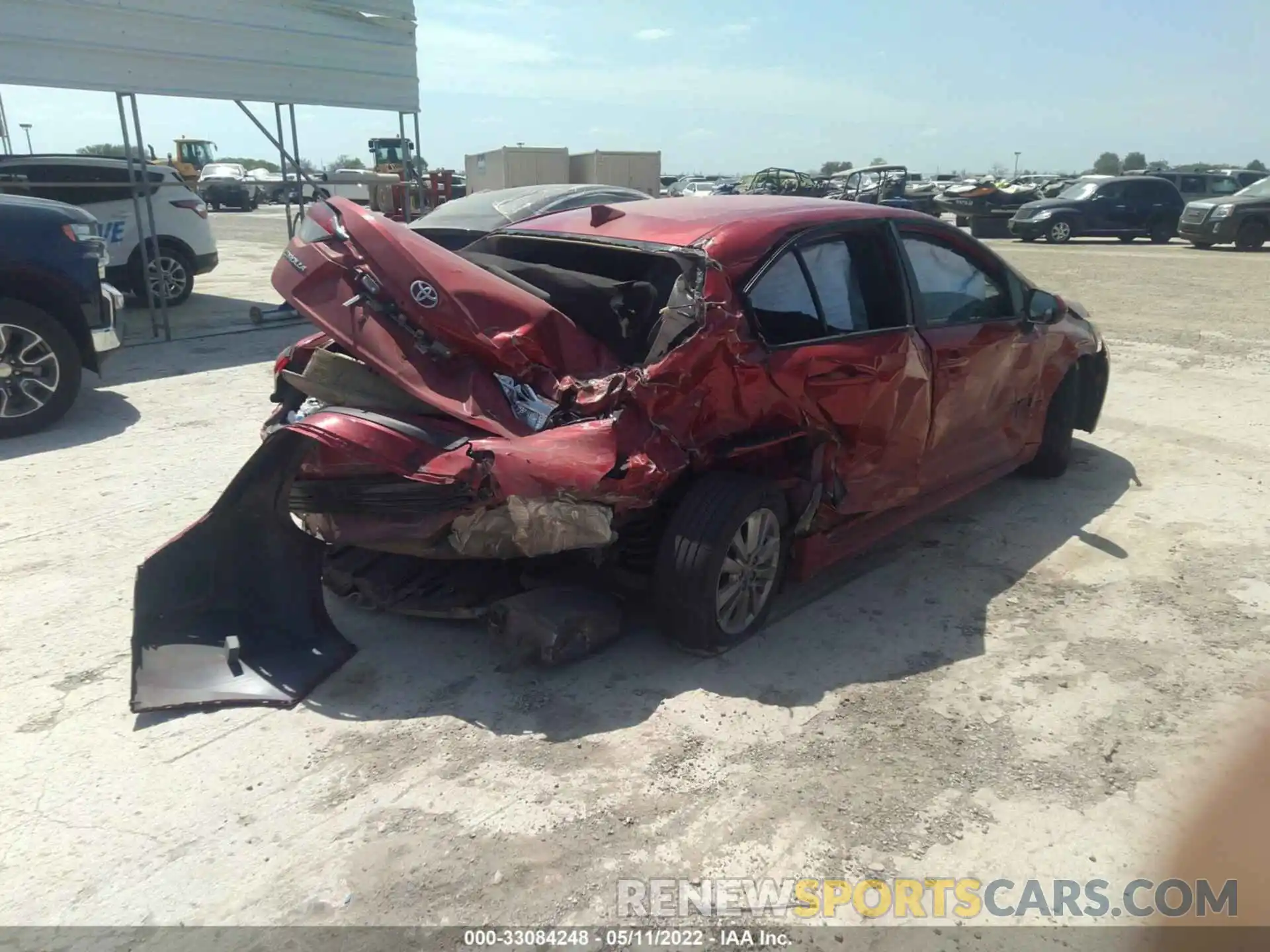 6 Photograph of a damaged car 5YFEPRAE6LP016732 TOYOTA COROLLA 2020