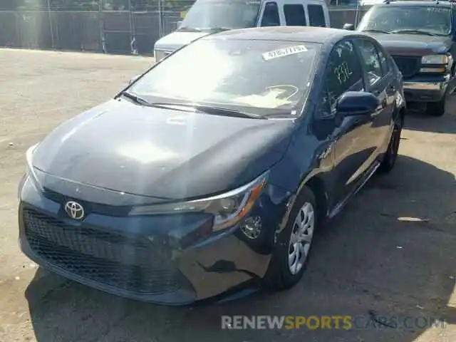 2 Photograph of a damaged car 5YFEPRAE6LP018609 TOYOTA COROLLA 2020