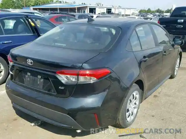 4 Photograph of a damaged car 5YFEPRAE6LP018609 TOYOTA COROLLA 2020