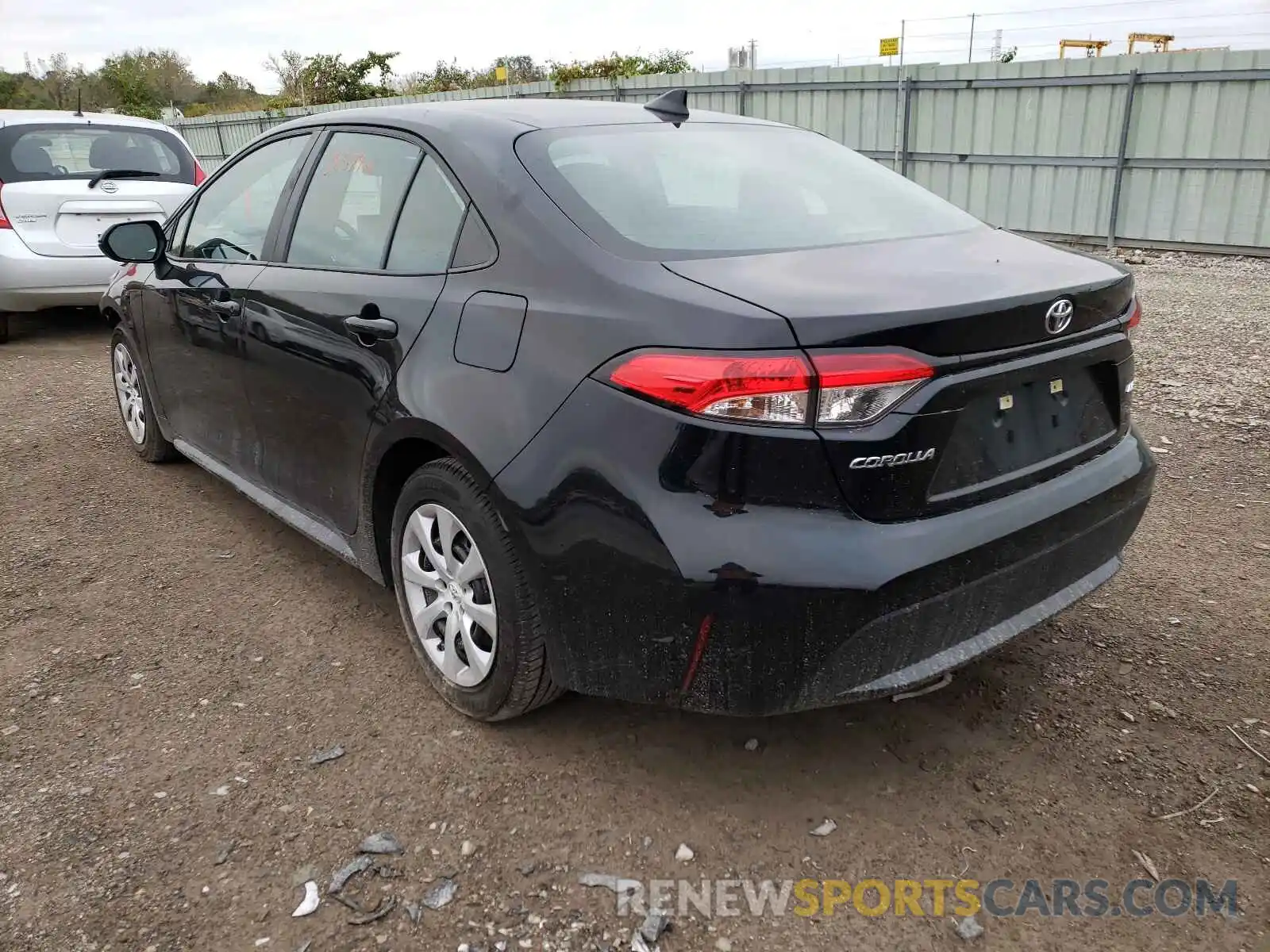 3 Photograph of a damaged car 5YFEPRAE6LP021641 TOYOTA COROLLA 2020