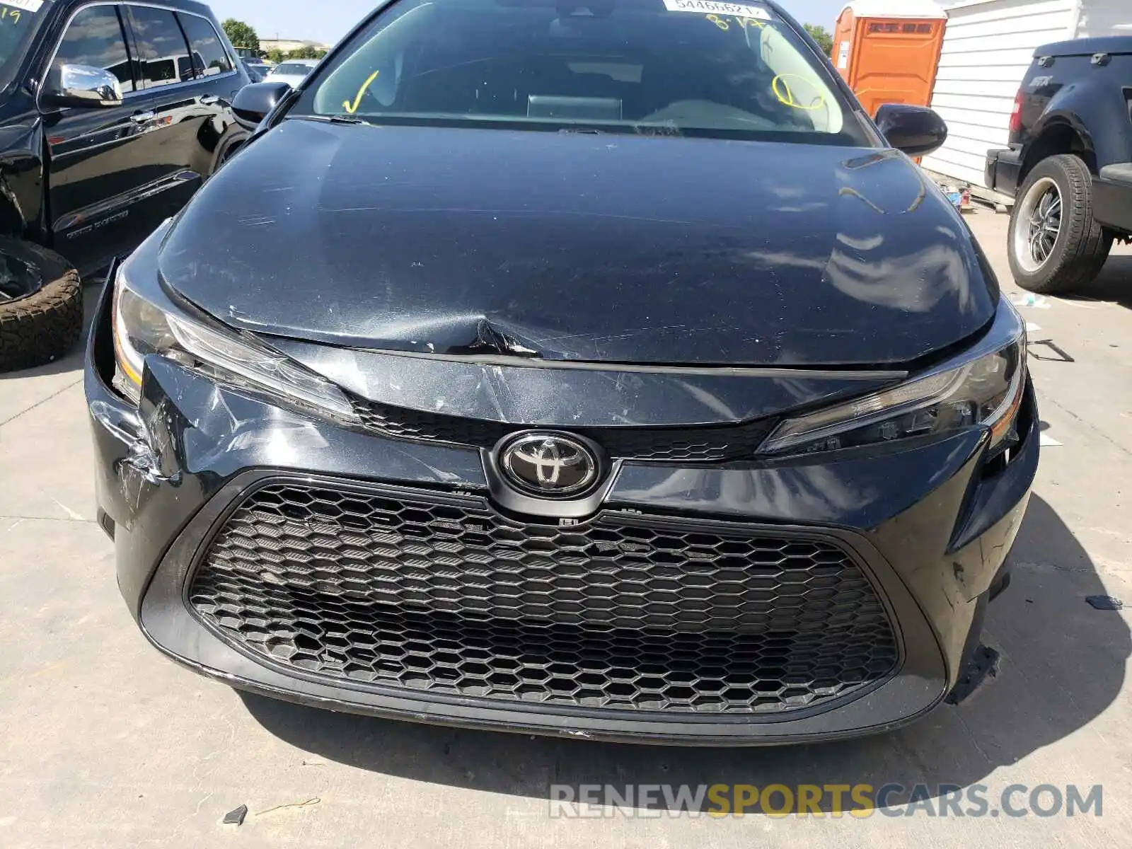 7 Photograph of a damaged car 5YFEPRAE6LP022465 TOYOTA COROLLA 2020