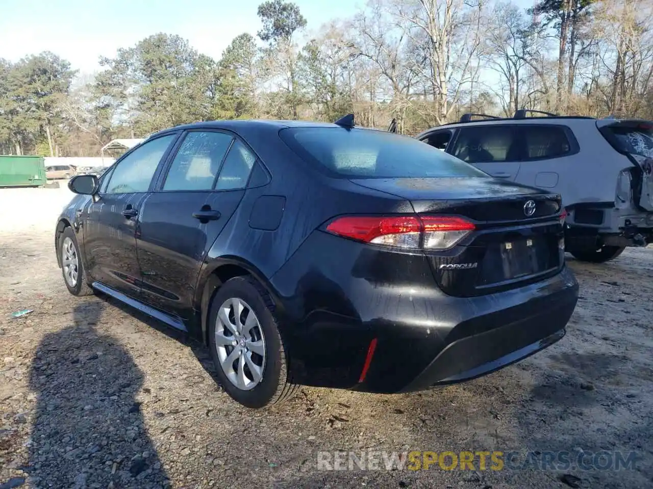 3 Photograph of a damaged car 5YFEPRAE6LP022806 TOYOTA COROLLA 2020