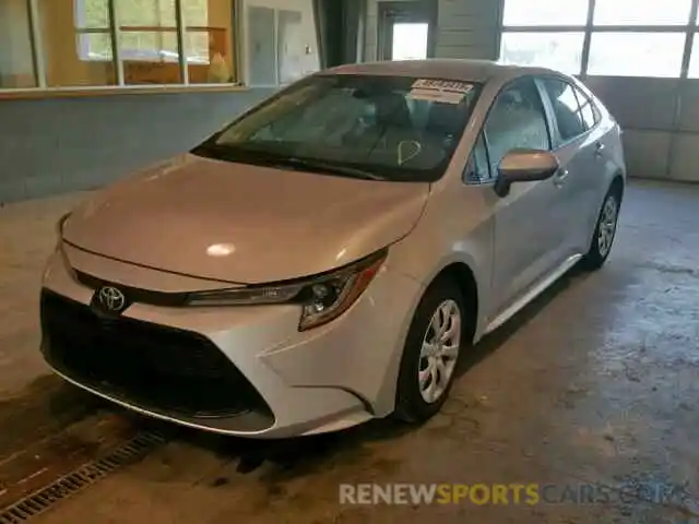 2 Photograph of a damaged car 5YFEPRAE6LP024300 TOYOTA COROLLA 2020