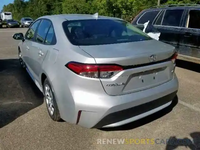 3 Photograph of a damaged car 5YFEPRAE6LP024300 TOYOTA COROLLA 2020