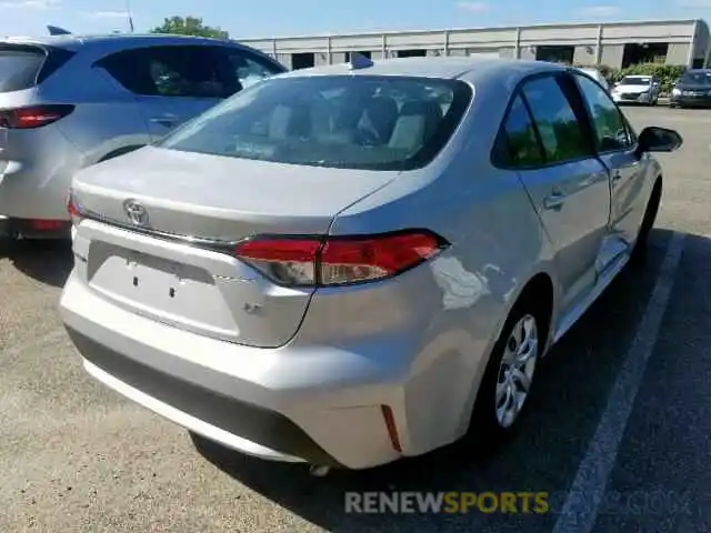 4 Photograph of a damaged car 5YFEPRAE6LP024300 TOYOTA COROLLA 2020