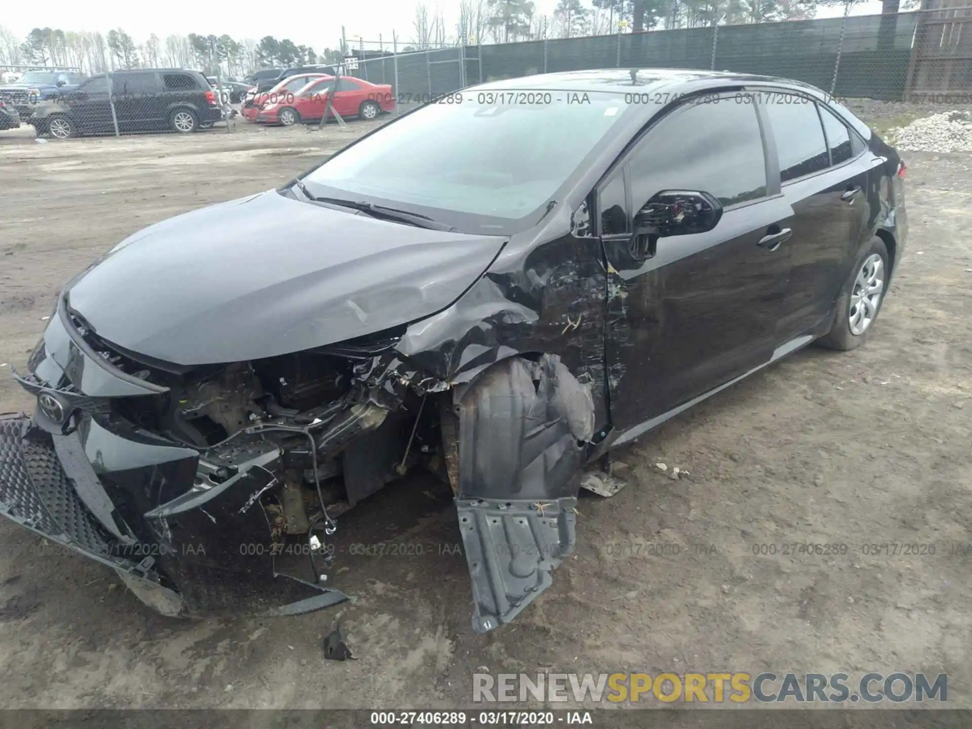 6 Photograph of a damaged car 5YFEPRAE6LP026936 TOYOTA COROLLA 2020