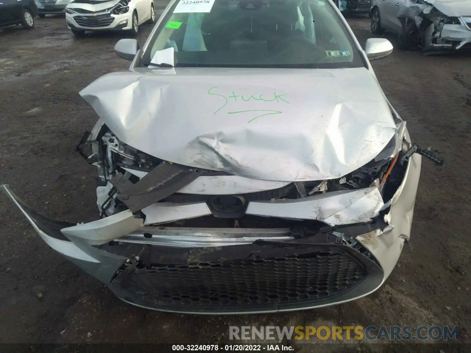 6 Photograph of a damaged car 5YFEPRAE6LP027794 TOYOTA COROLLA 2020