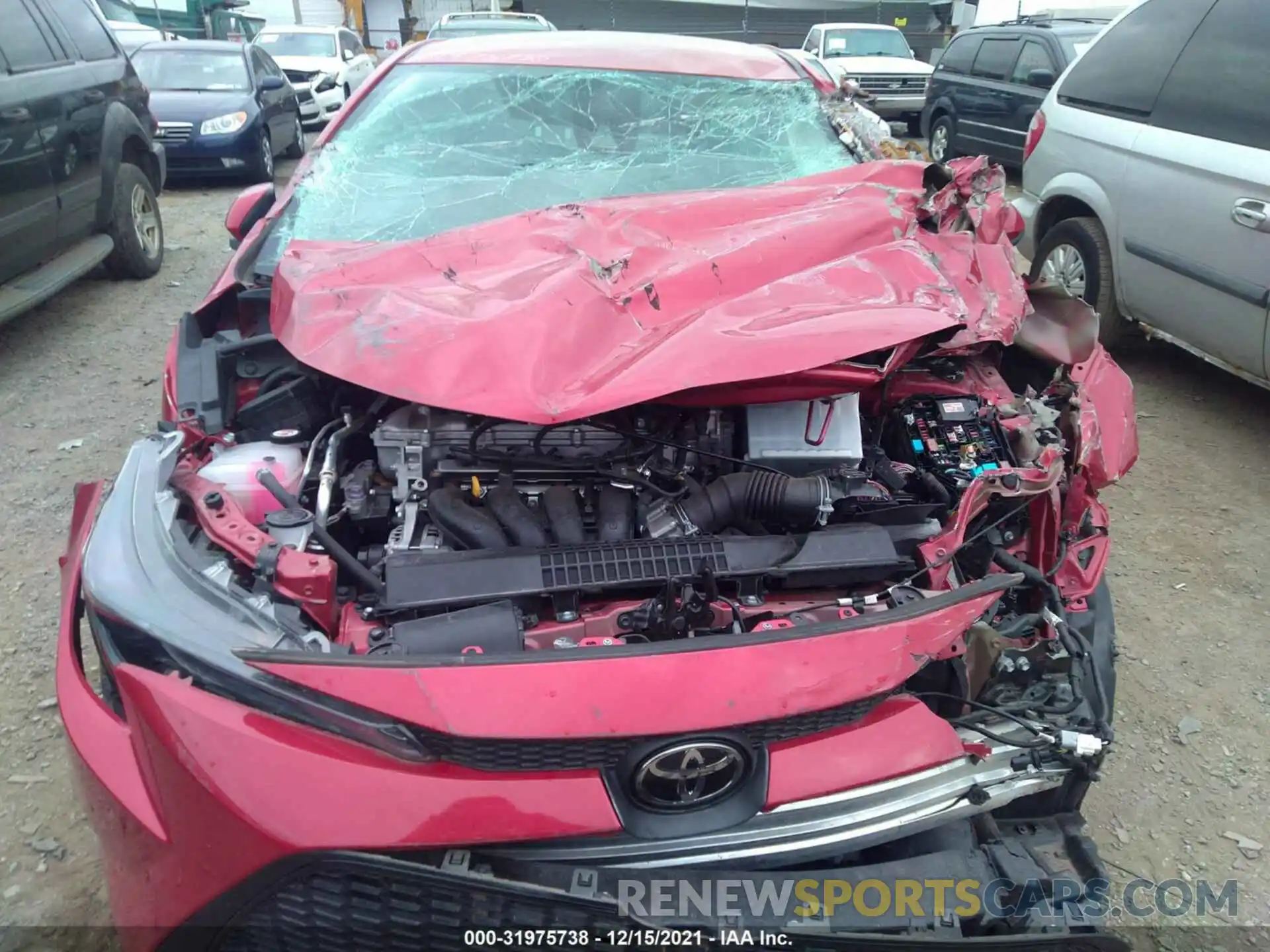 6 Photograph of a damaged car 5YFEPRAE6LP028833 TOYOTA COROLLA 2020