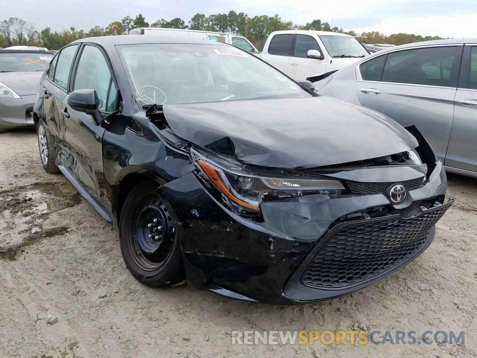 1 Photograph of a damaged car 5YFEPRAE6LP030503 TOYOTA COROLLA 2020