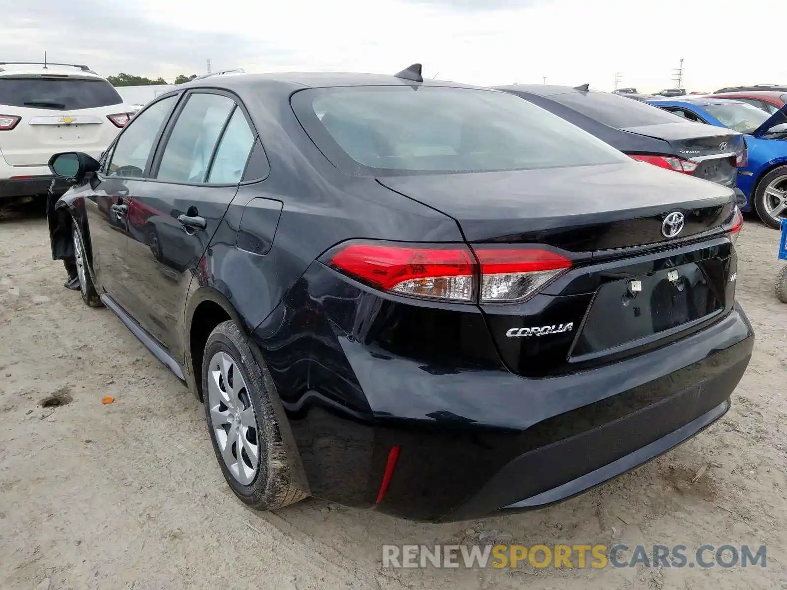 3 Photograph of a damaged car 5YFEPRAE6LP030503 TOYOTA COROLLA 2020