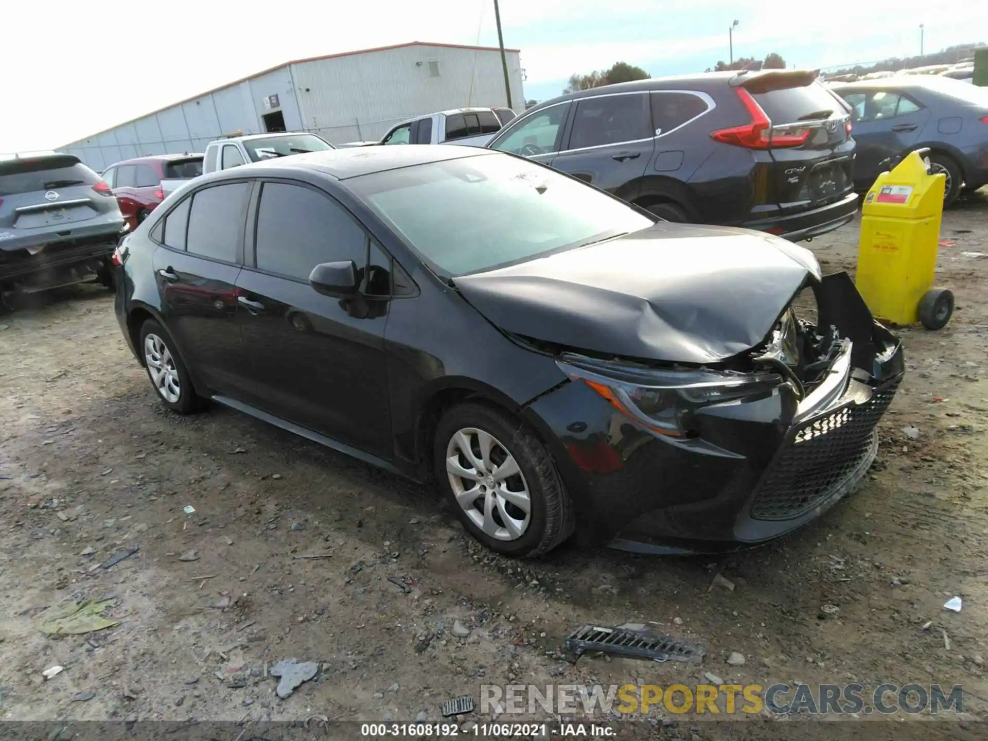 1 Photograph of a damaged car 5YFEPRAE6LP031196 TOYOTA COROLLA 2020