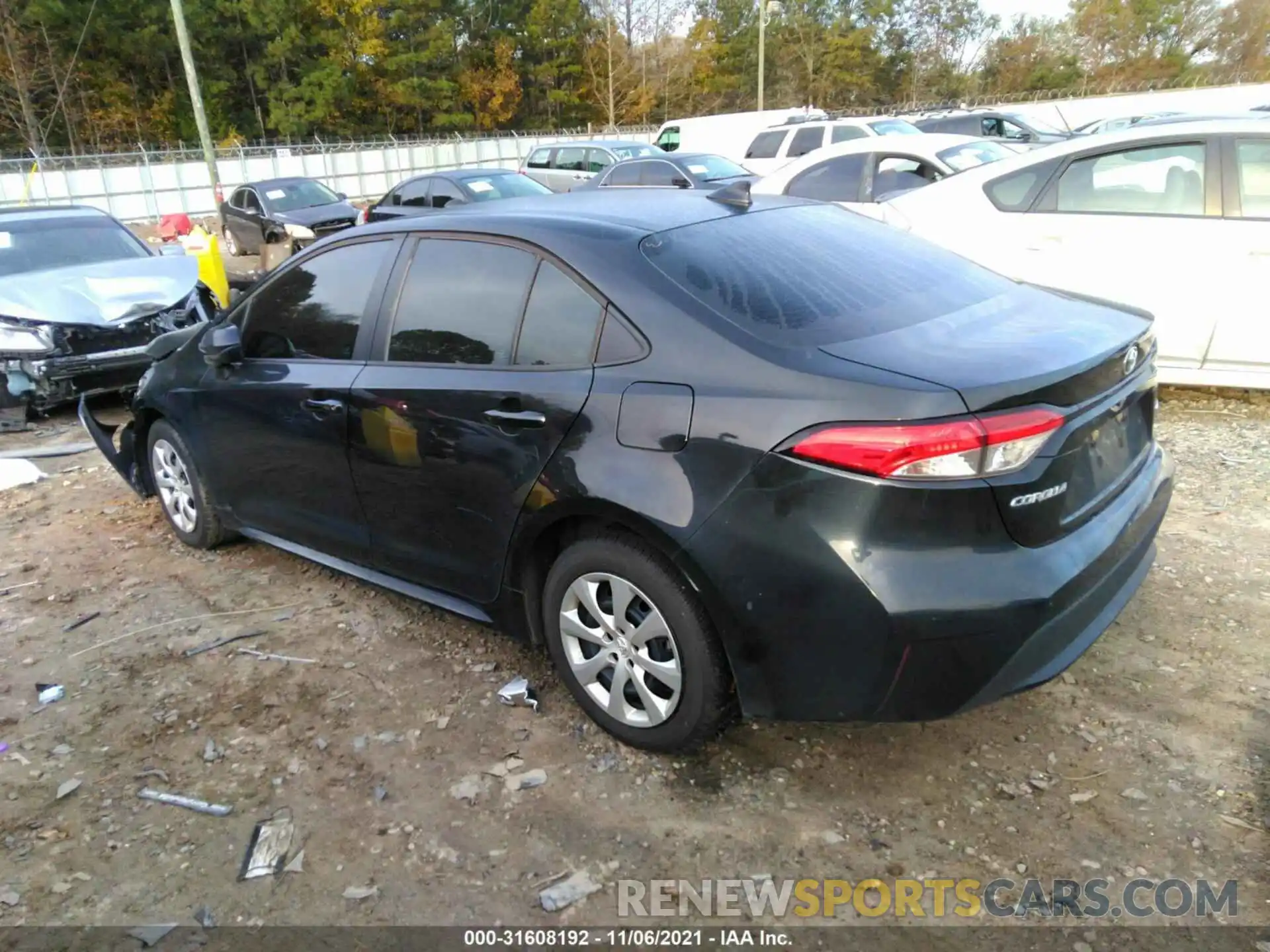 3 Photograph of a damaged car 5YFEPRAE6LP031196 TOYOTA COROLLA 2020