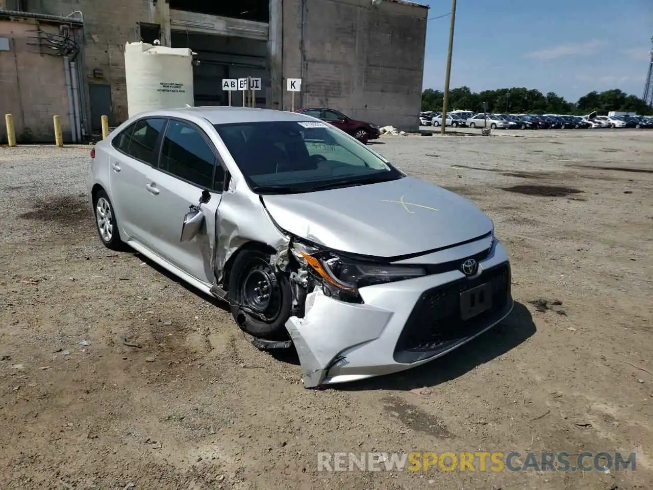 9 Photograph of a damaged car 5YFEPRAE6LP031294 TOYOTA COROLLA 2020