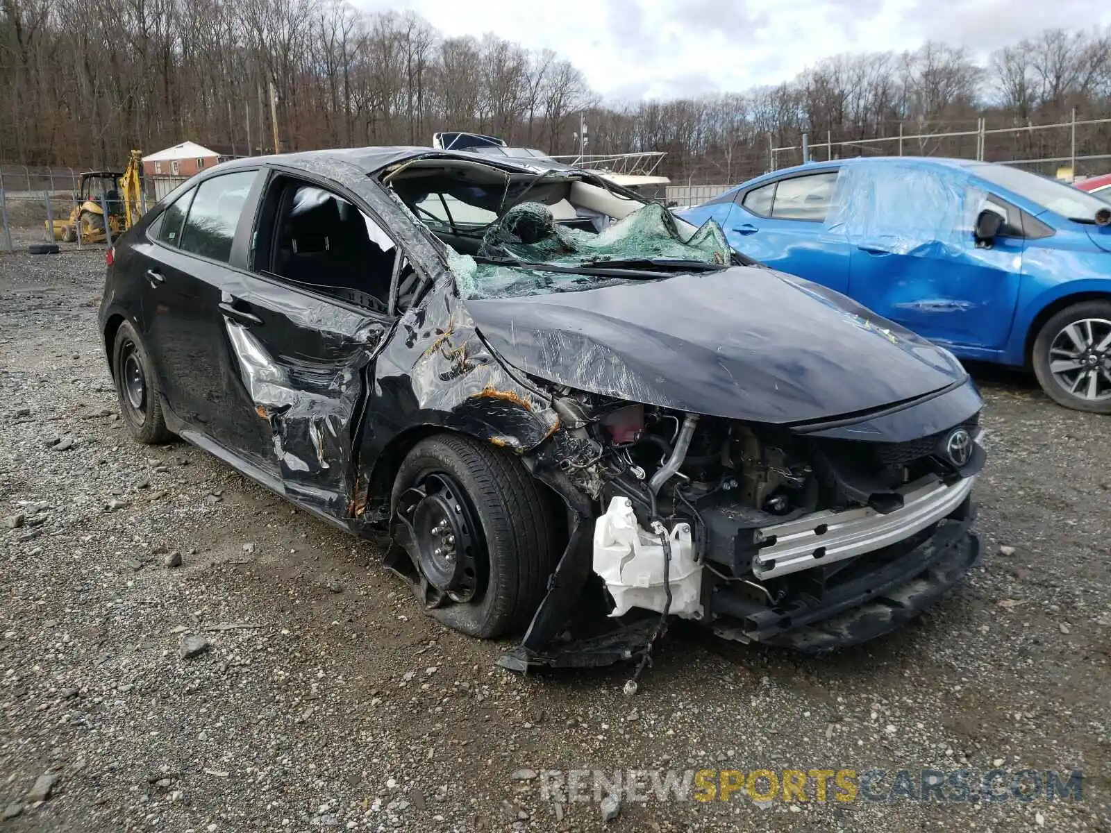 1 Фотография поврежденного автомобиля 5YFEPRAE6LP032056 TOYOTA COROLLA 2020