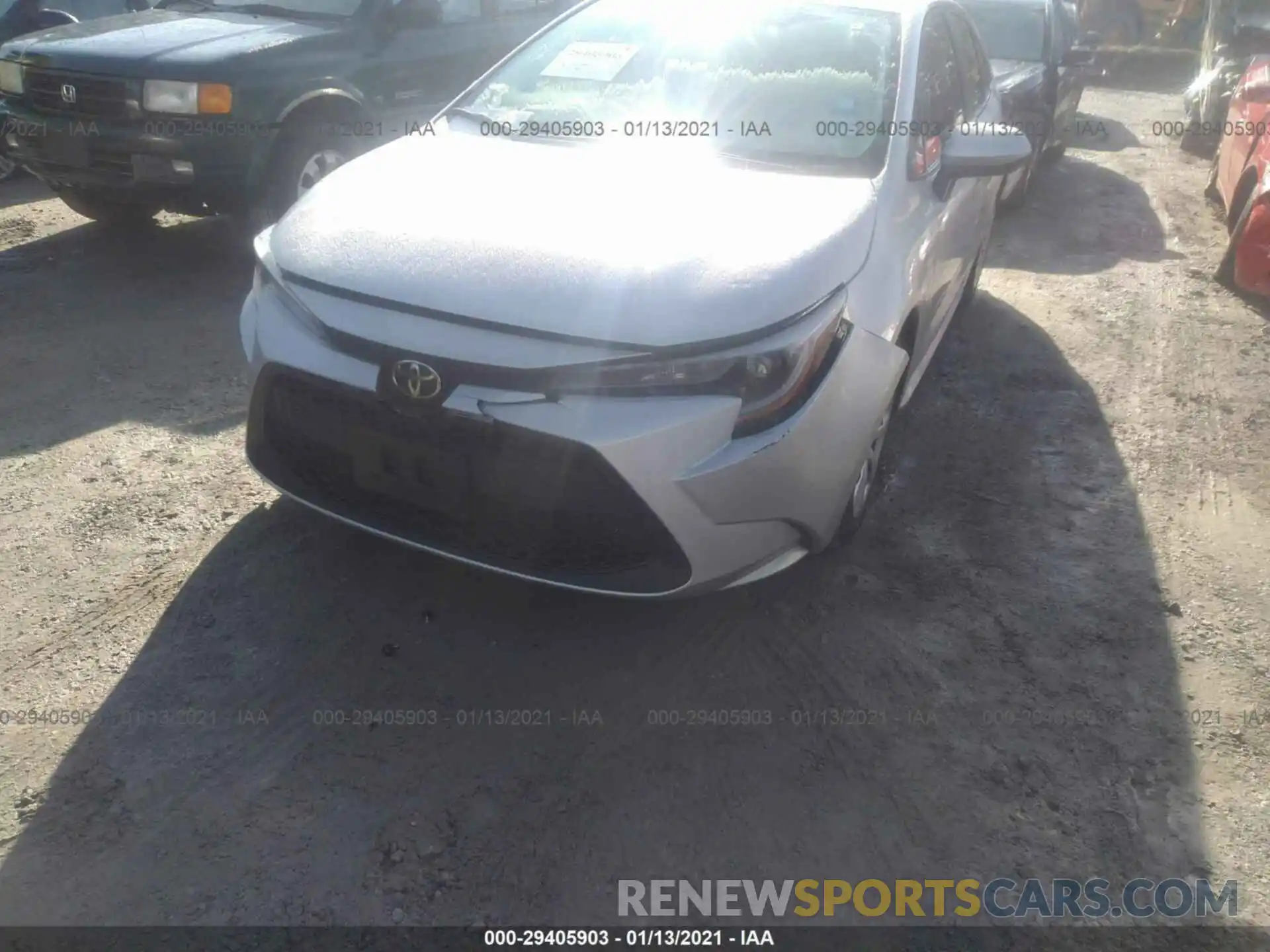 6 Photograph of a damaged car 5YFEPRAE6LP038424 TOYOTA COROLLA 2020