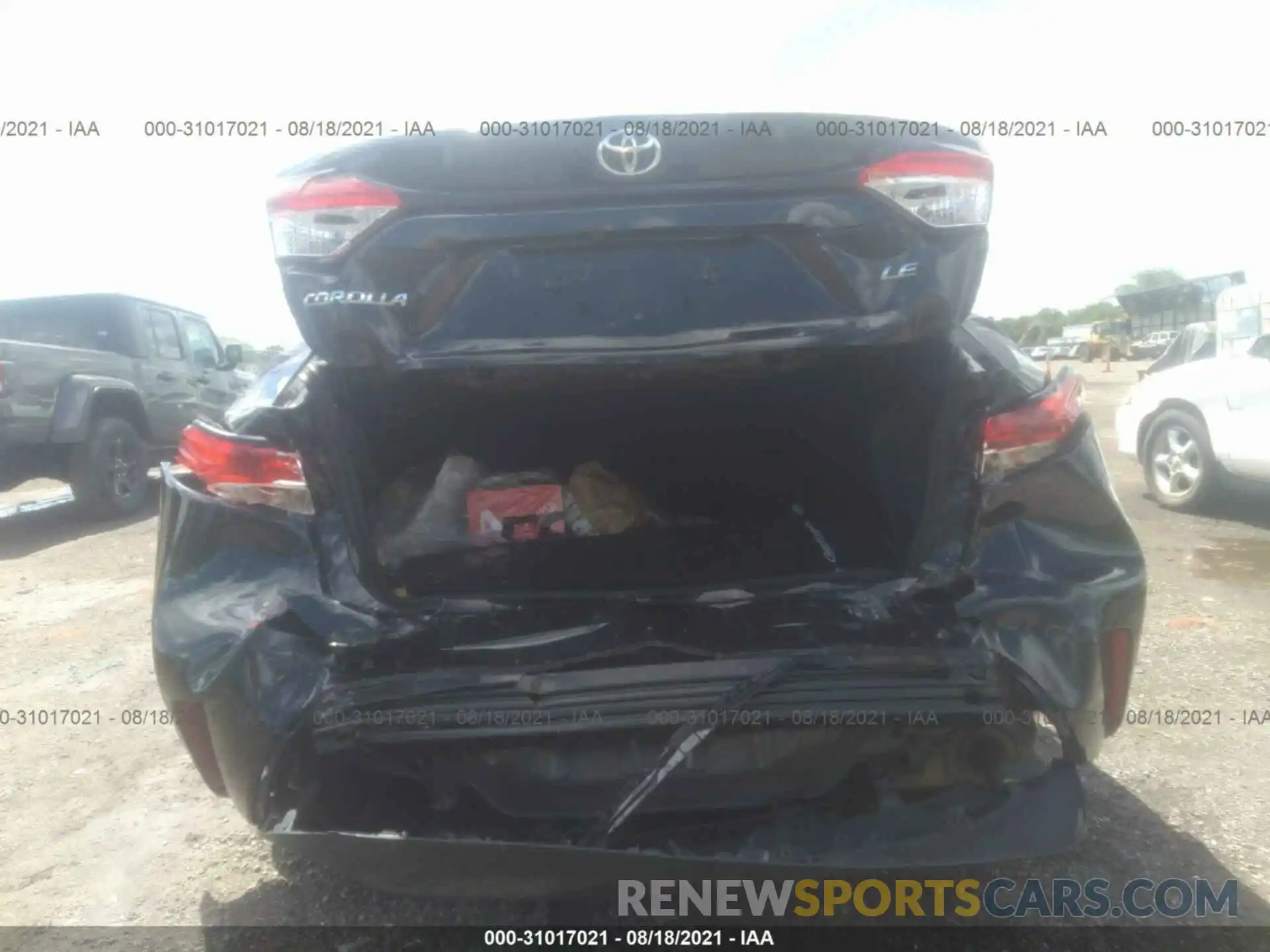 6 Photograph of a damaged car 5YFEPRAE6LP038925 TOYOTA COROLLA 2020