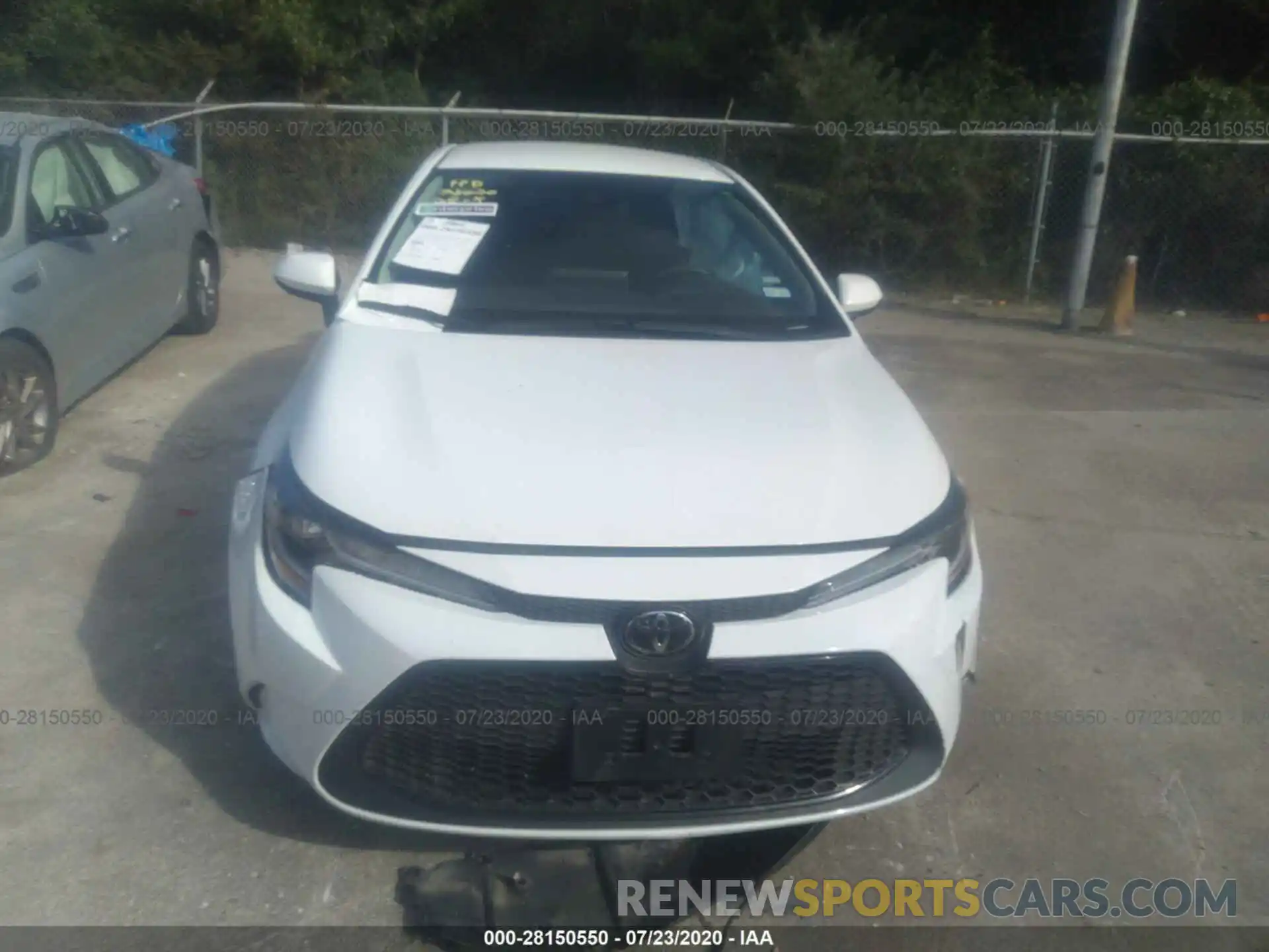 6 Photograph of a damaged car 5YFEPRAE6LP040786 TOYOTA COROLLA 2020