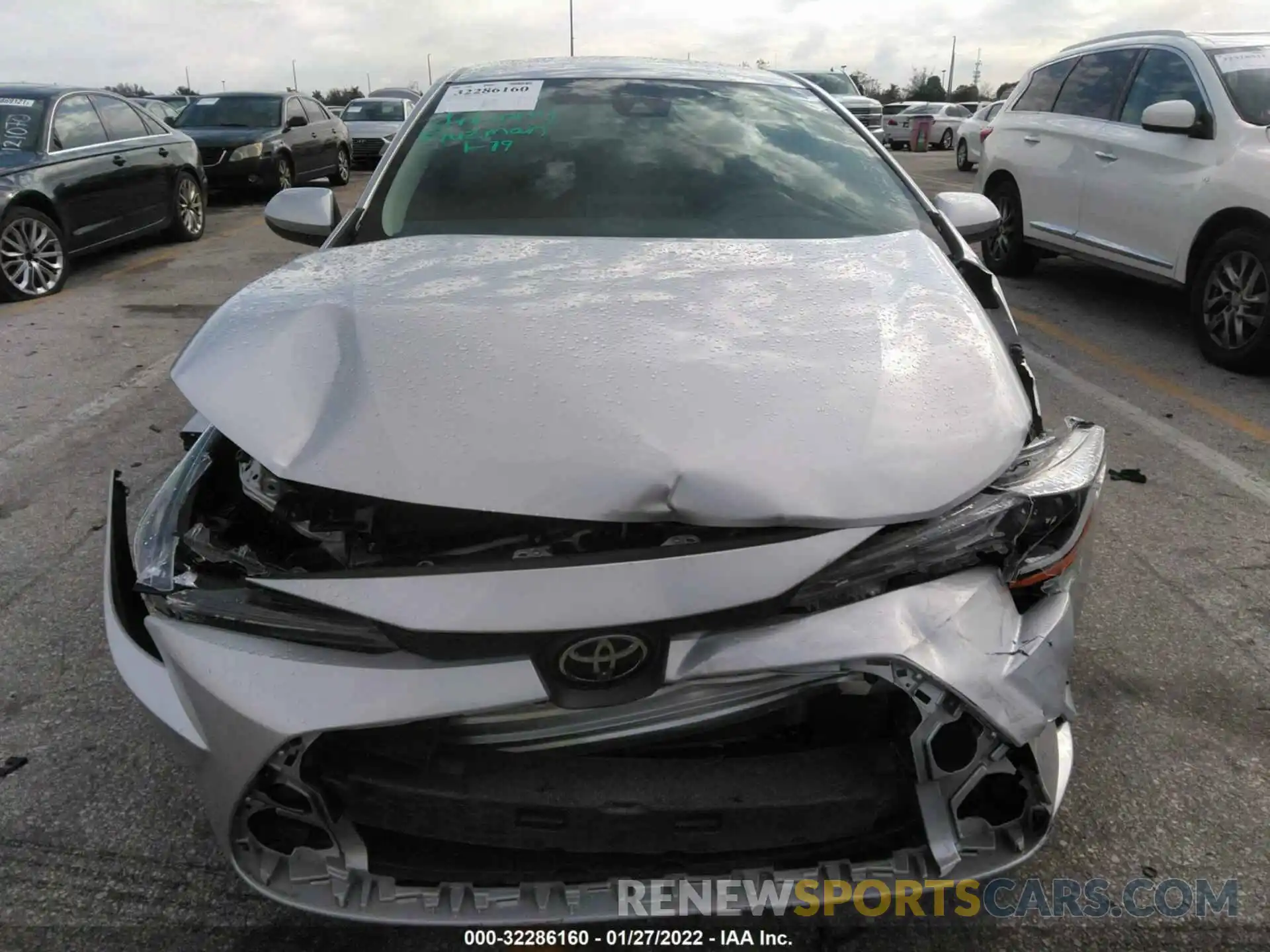 6 Photograph of a damaged car 5YFEPRAE6LP045454 TOYOTA COROLLA 2020