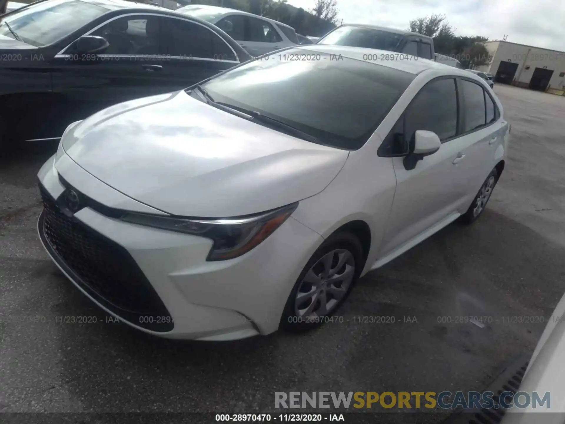 2 Photograph of a damaged car 5YFEPRAE6LP045809 TOYOTA COROLLA 2020