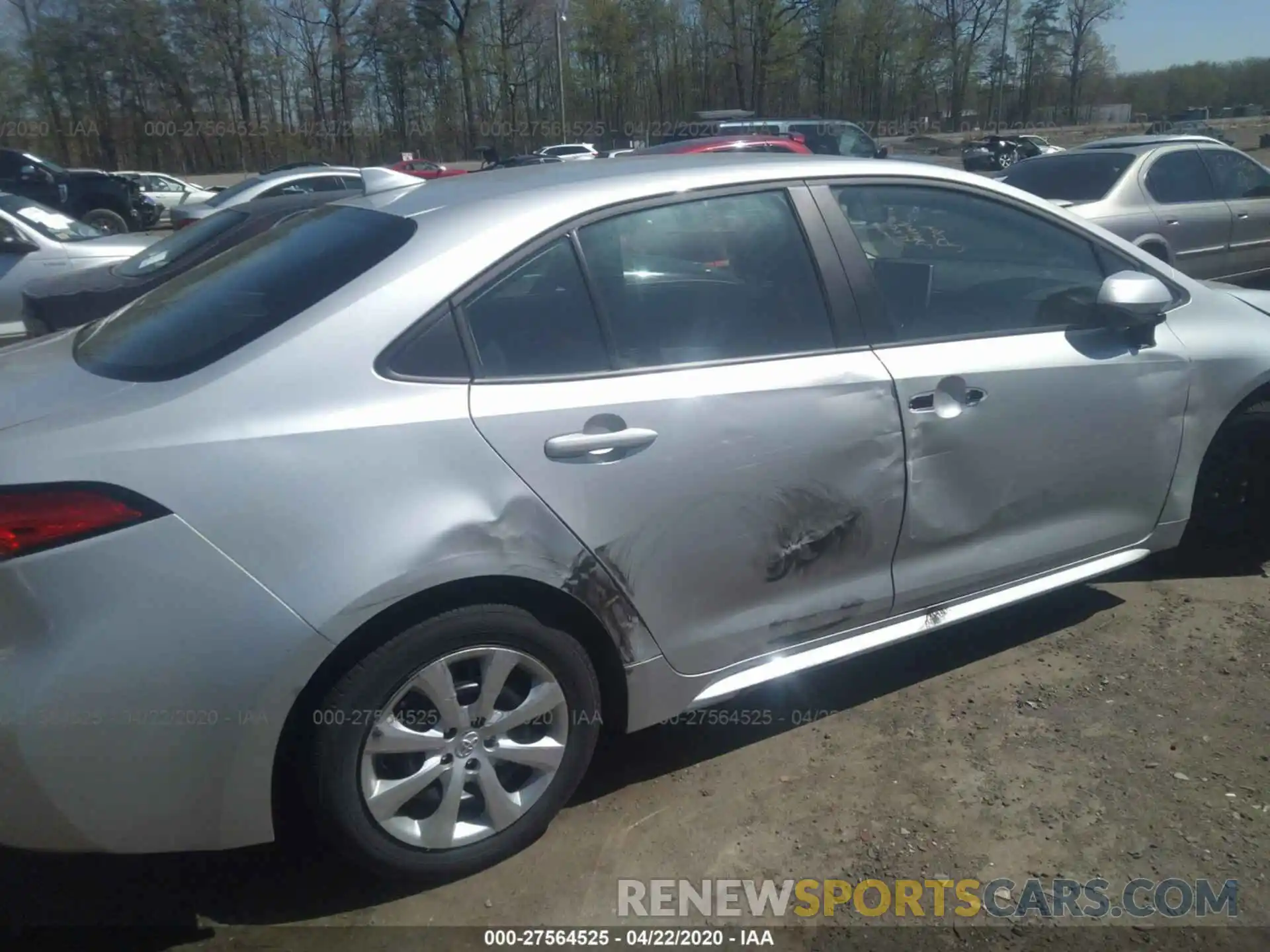 6 Photograph of a damaged car 5YFEPRAE6LP046832 TOYOTA COROLLA 2020