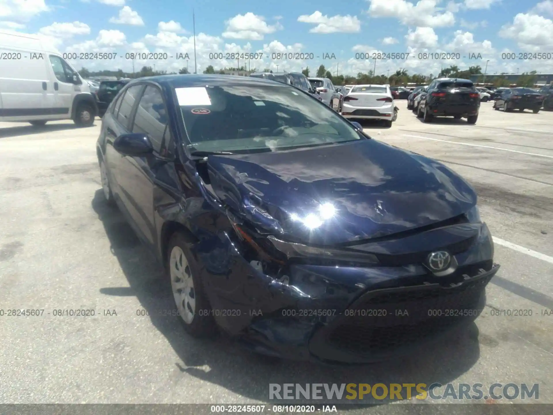 6 Photograph of a damaged car 5YFEPRAE6LP048791 TOYOTA COROLLA 2020