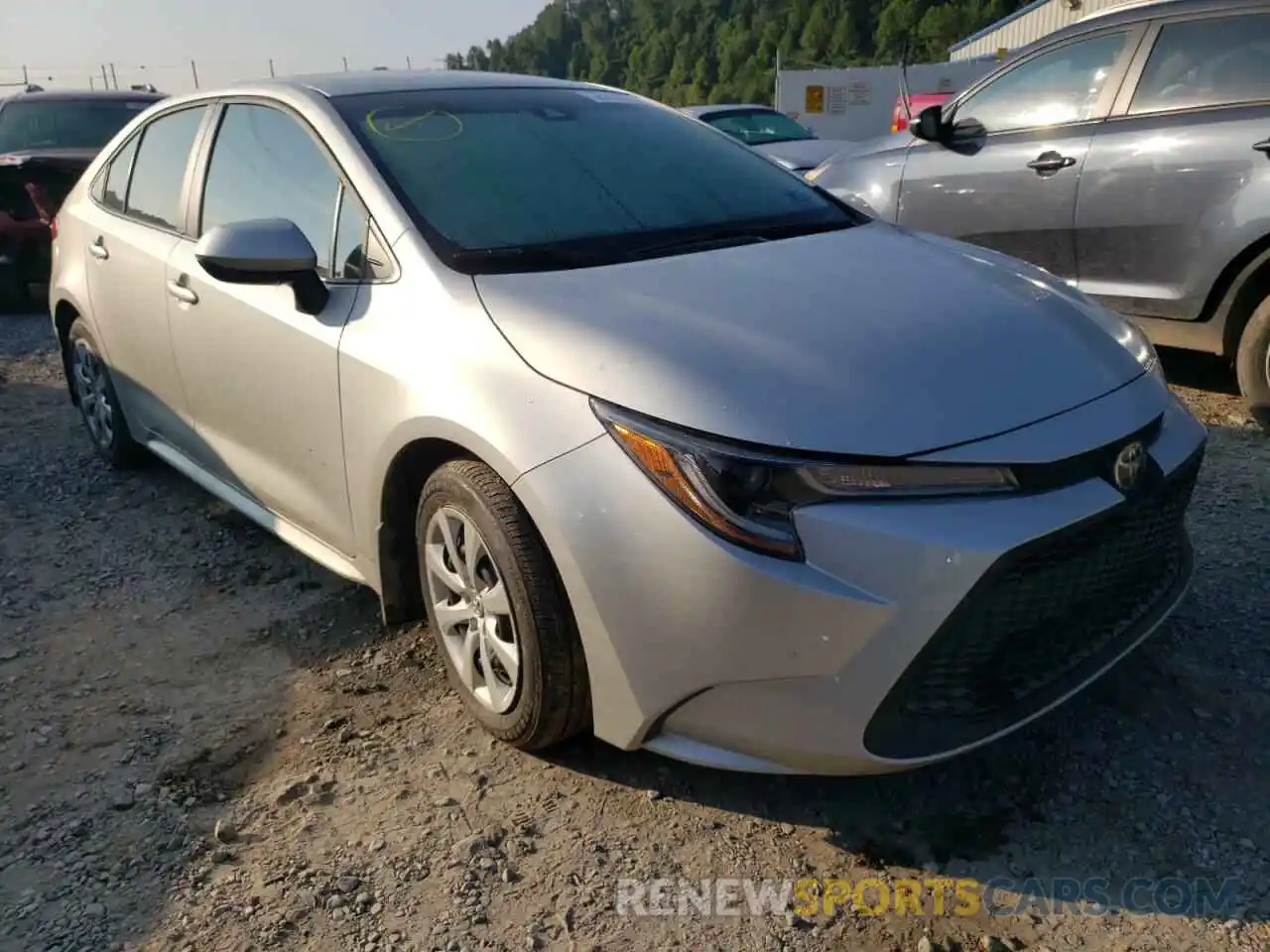 1 Photograph of a damaged car 5YFEPRAE6LP051724 TOYOTA COROLLA 2020