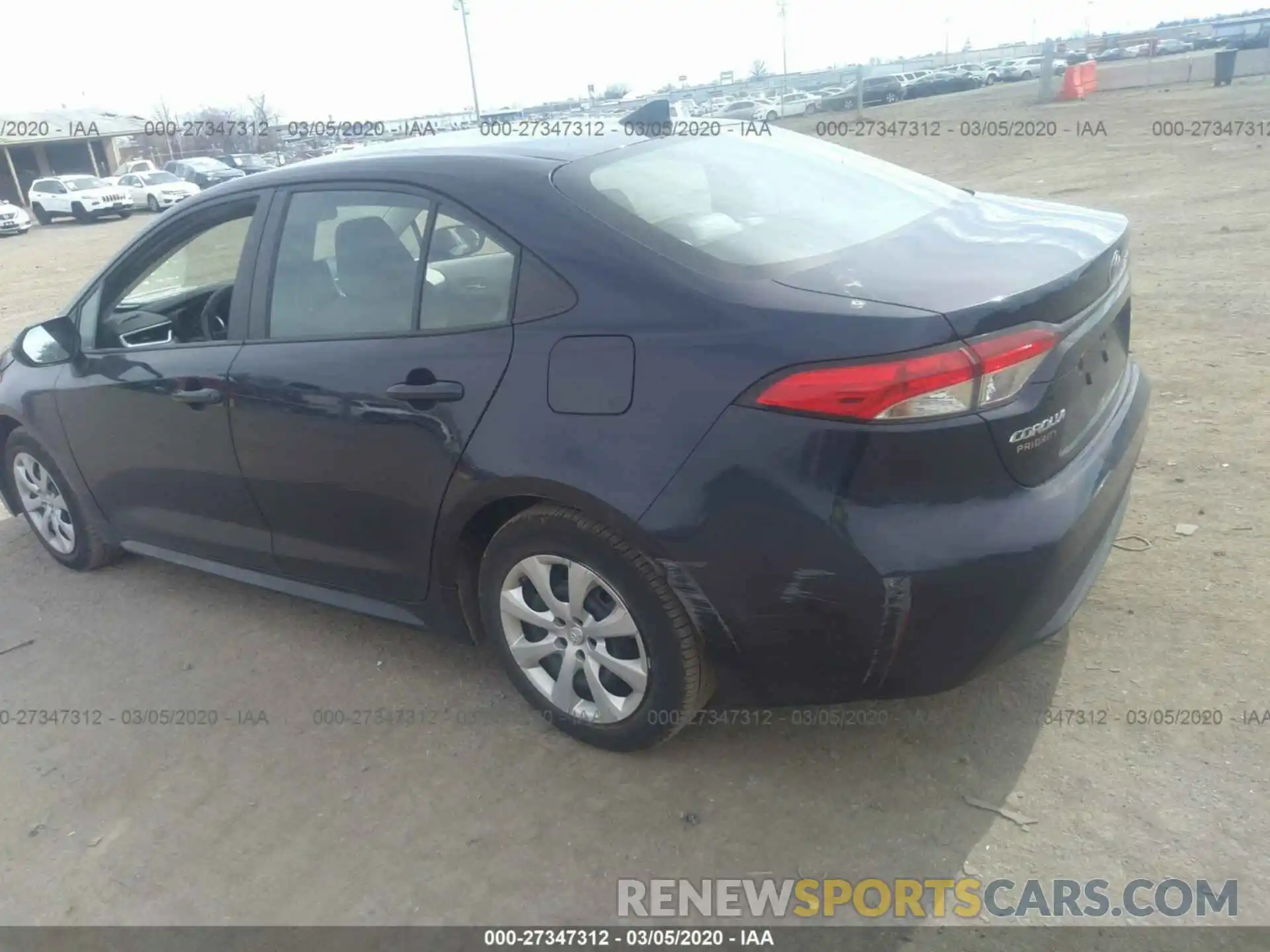 6 Photograph of a damaged car 5YFEPRAE6LP055384 TOYOTA COROLLA 2020